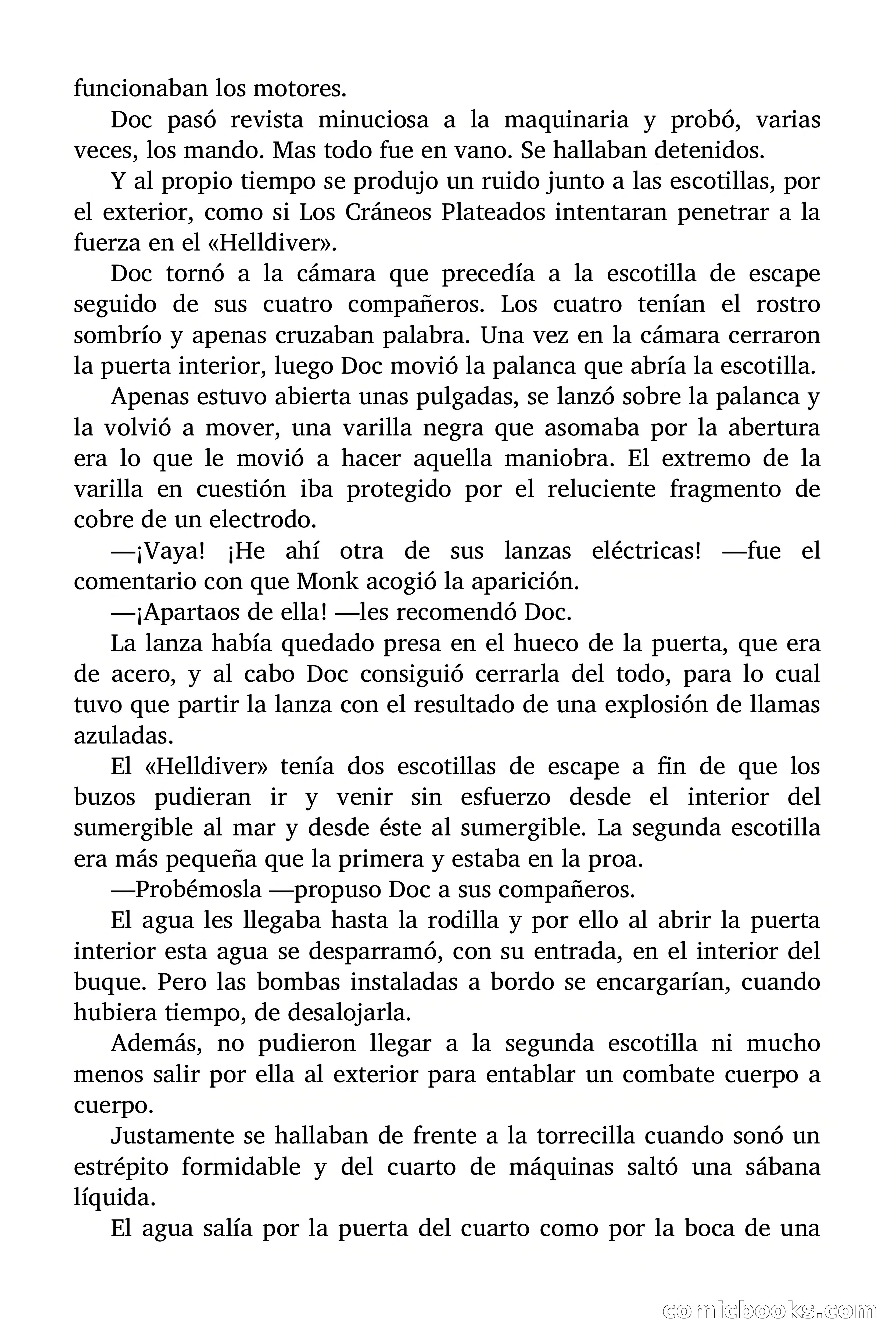Doc Savage: La Muerte Vestida de Plata — page 149 of 177