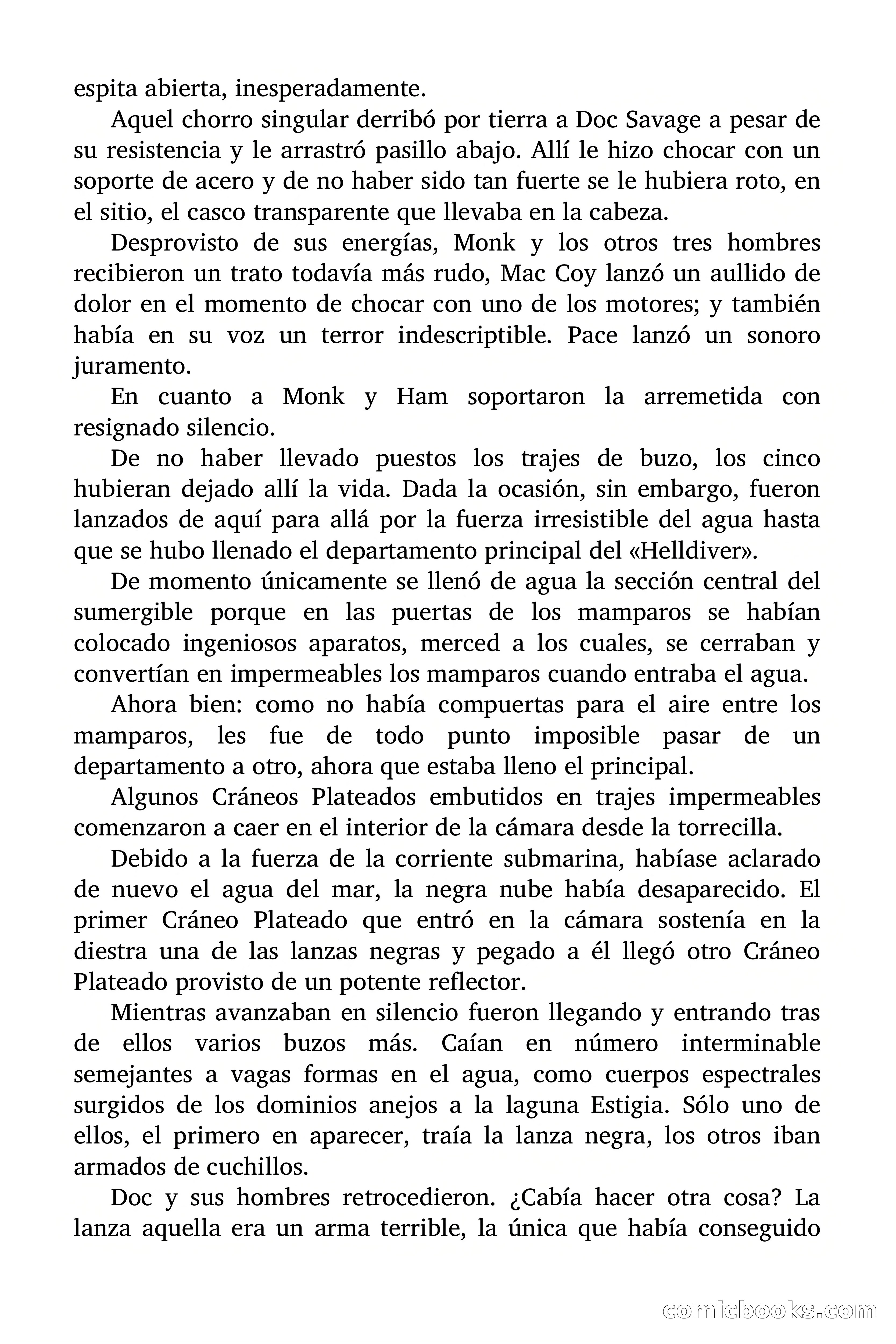 Doc Savage: La Muerte Vestida de Plata — page 150 of 177