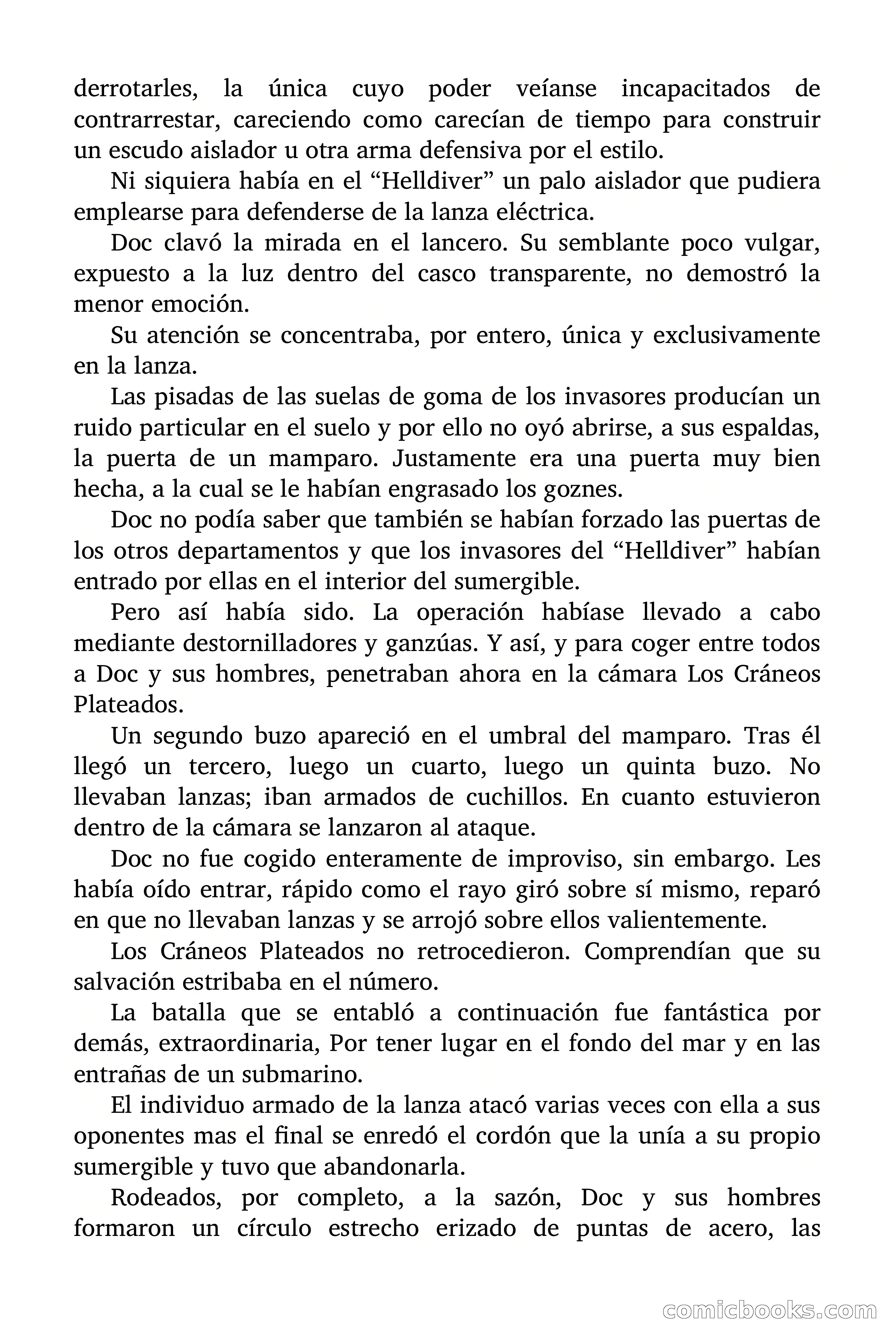 Doc Savage: La Muerte Vestida de Plata — page 151 of 177