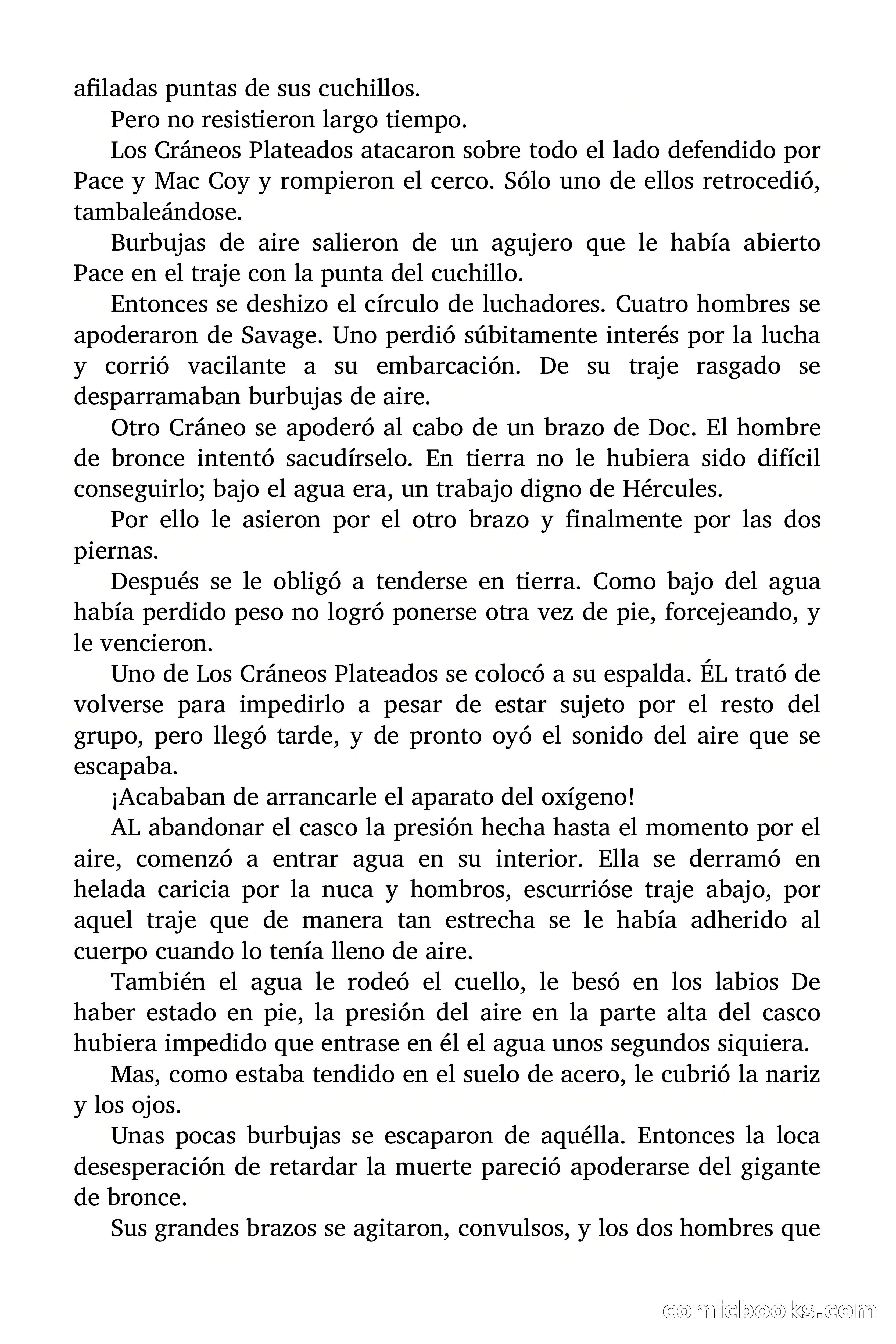 Doc Savage: La Muerte Vestida de Plata — page 152 of 177