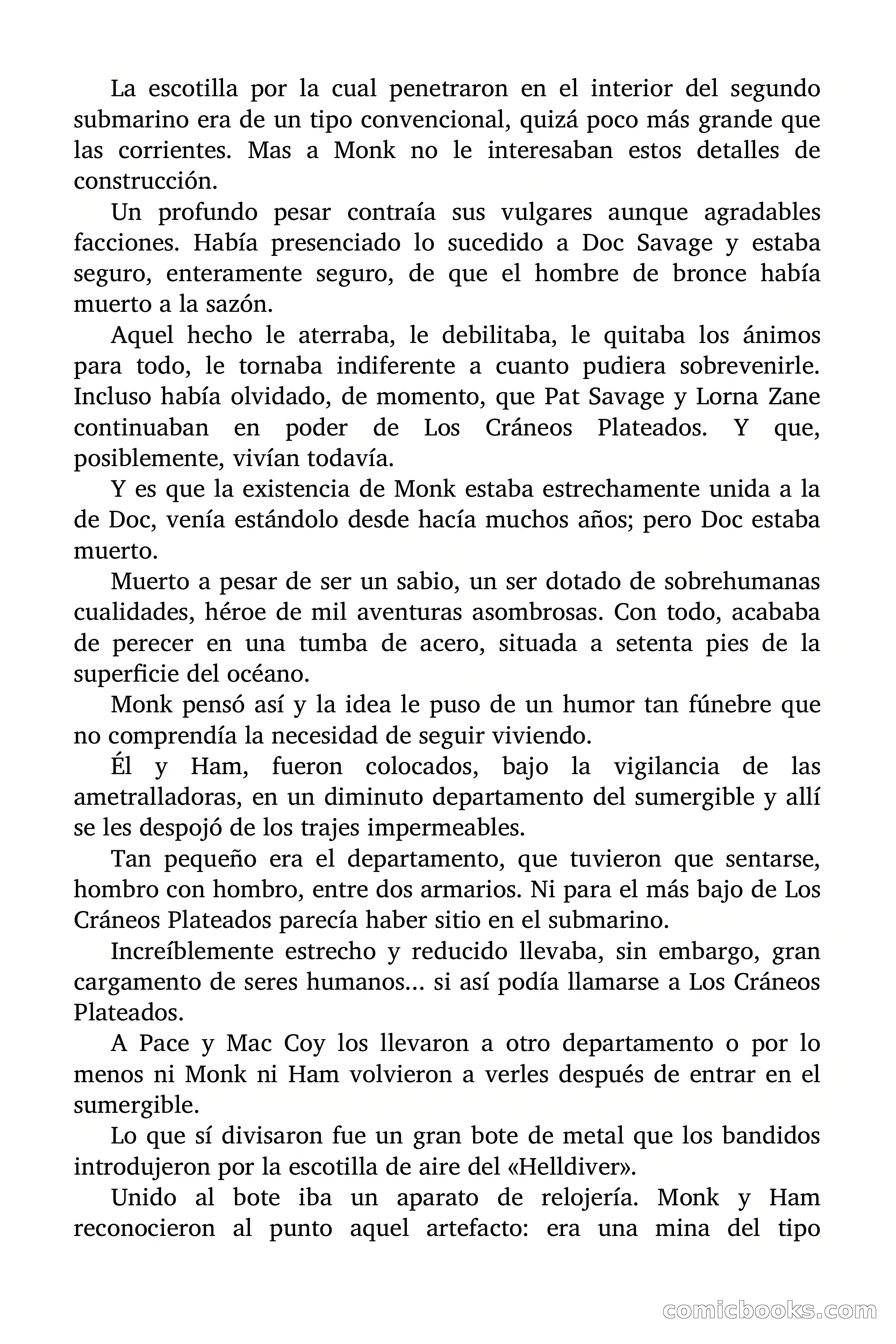 Doc Savage: La Muerte Vestida de Plata — page 155 of 177