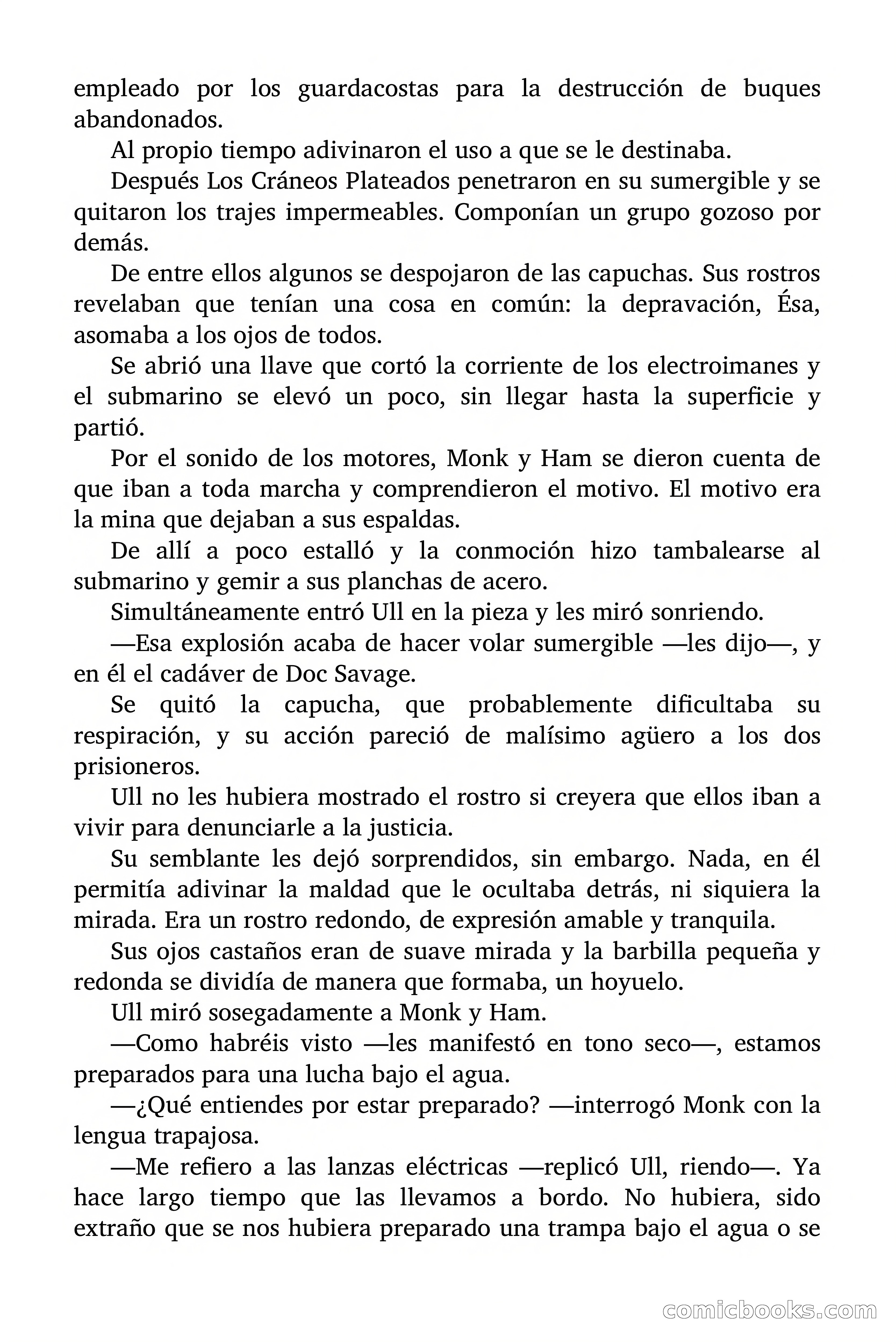 Doc Savage: La Muerte Vestida de Plata — page 156 of 177