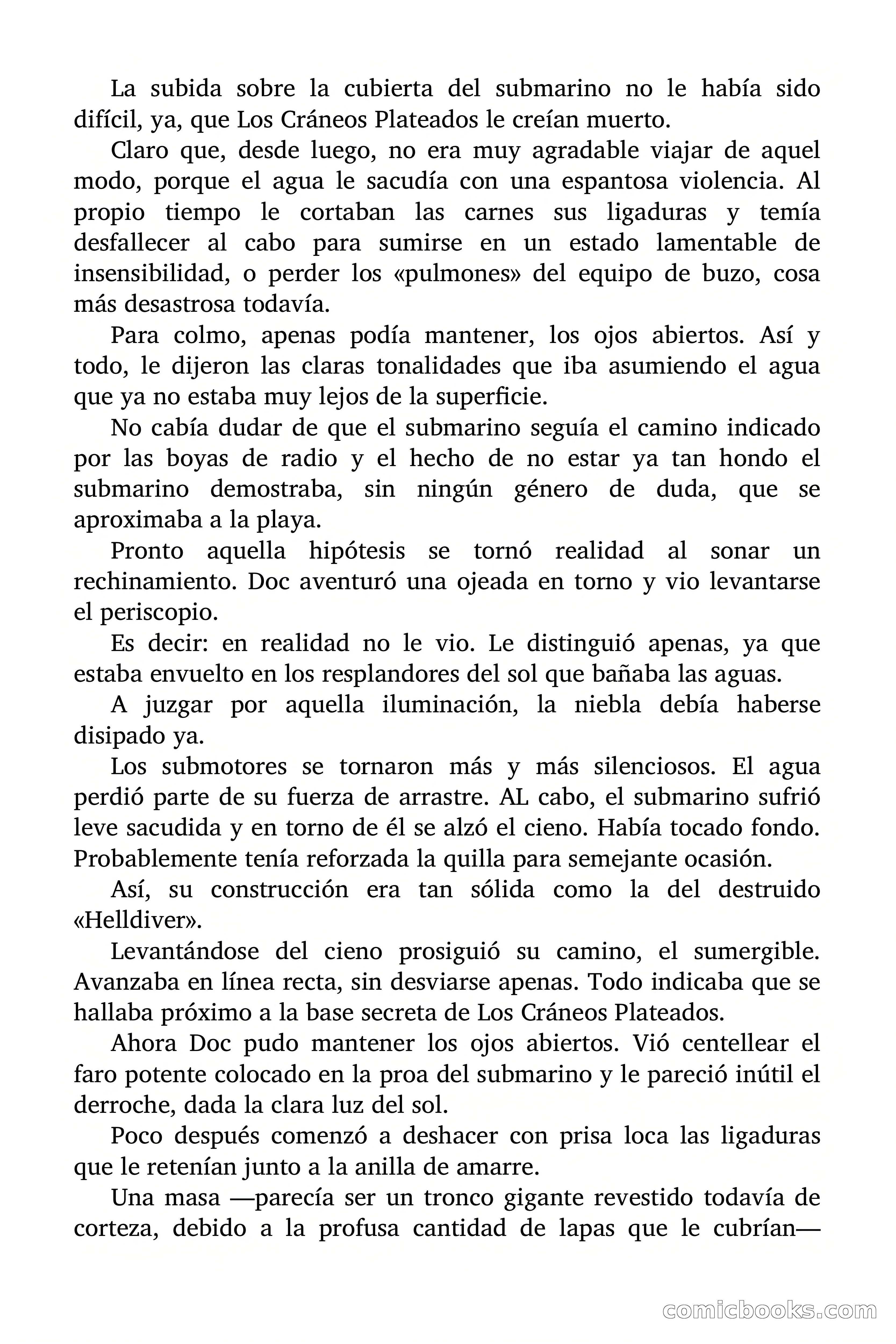 Doc Savage: La Muerte Vestida de Plata — page 159 of 177