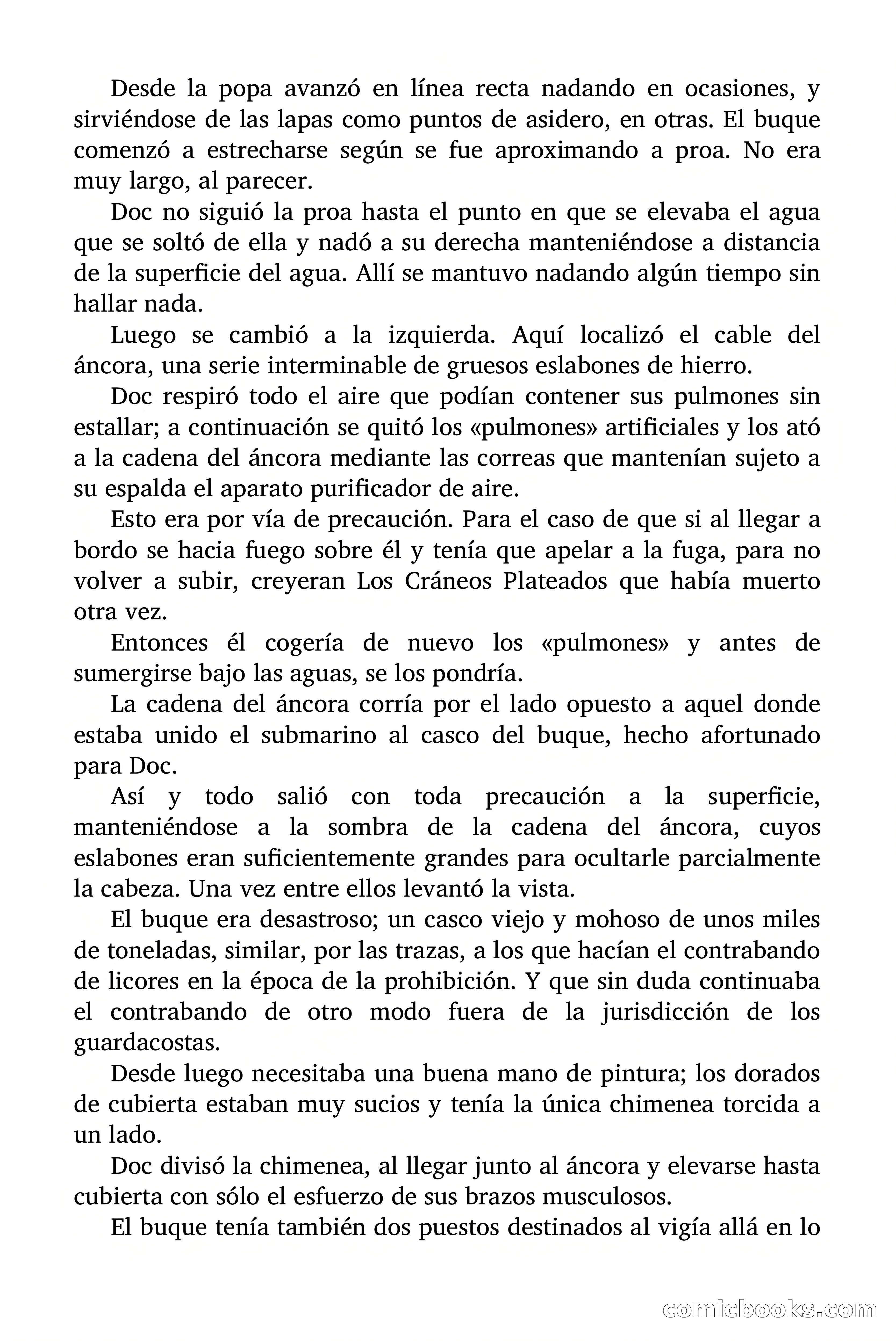 Doc Savage: La Muerte Vestida de Plata — page 162 of 177