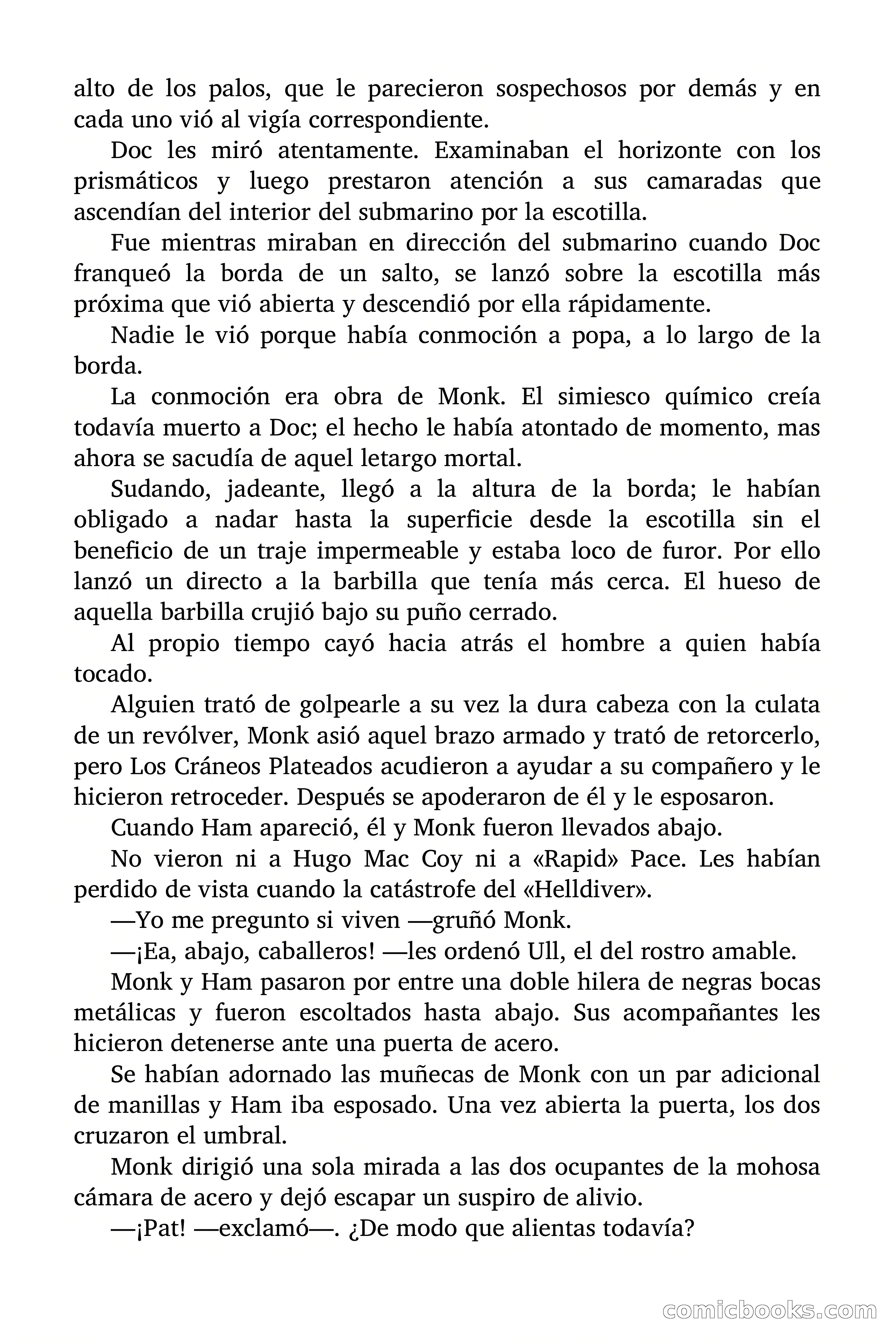 Doc Savage: La Muerte Vestida de Plata — page 163 of 177