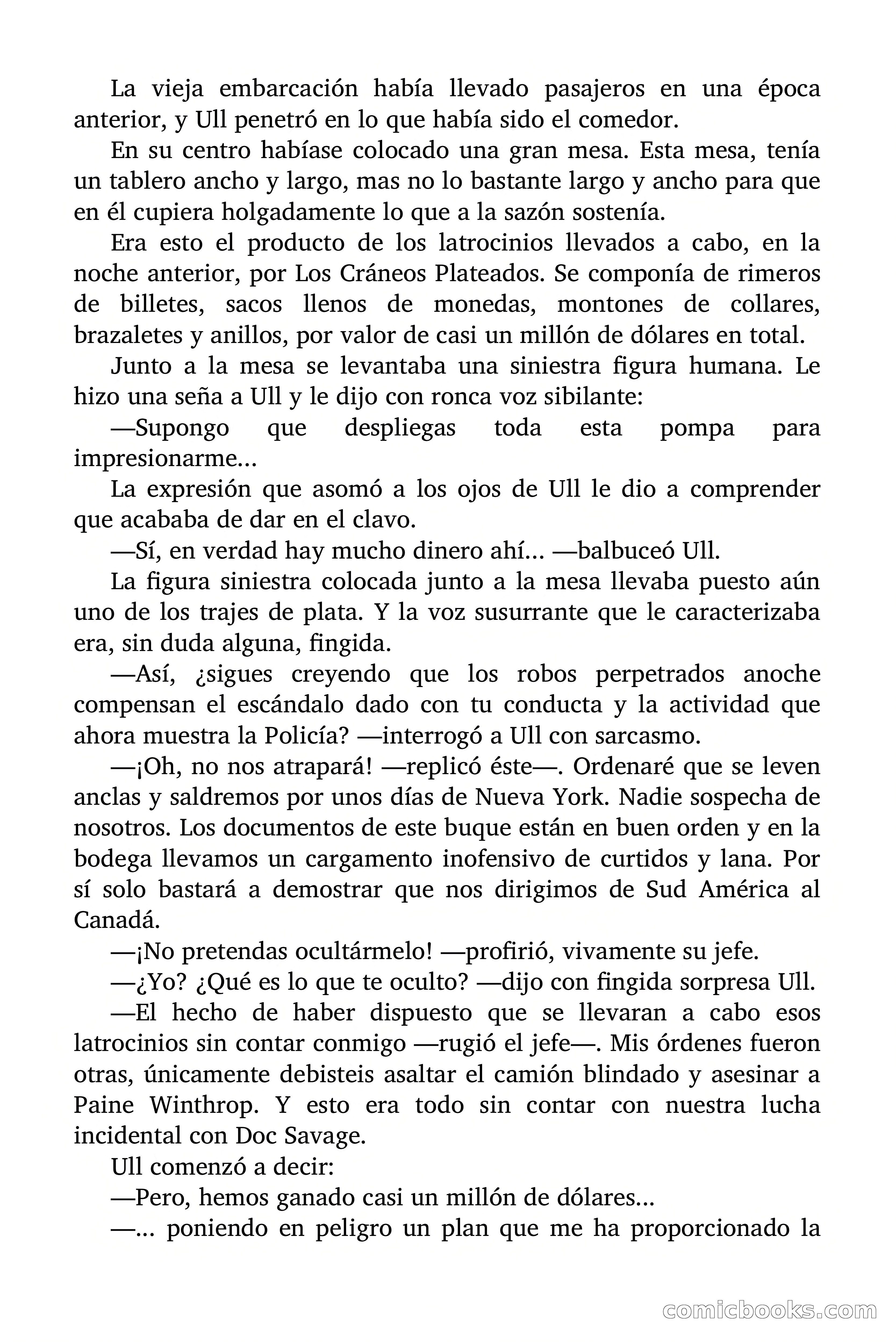Doc Savage: La Muerte Vestida de Plata — page 165 of 177