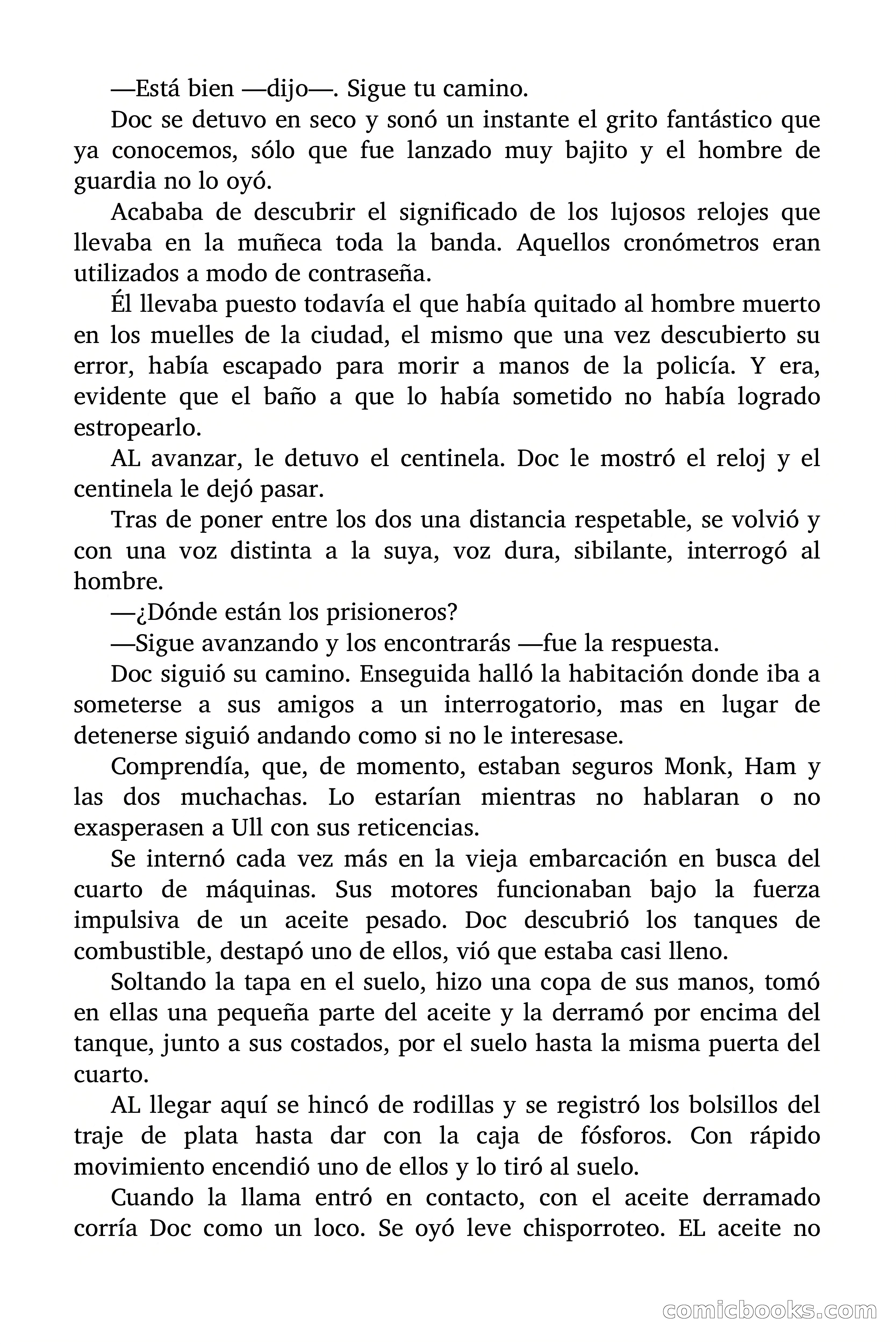 Doc Savage: La Muerte Vestida de Plata — page 169 of 177