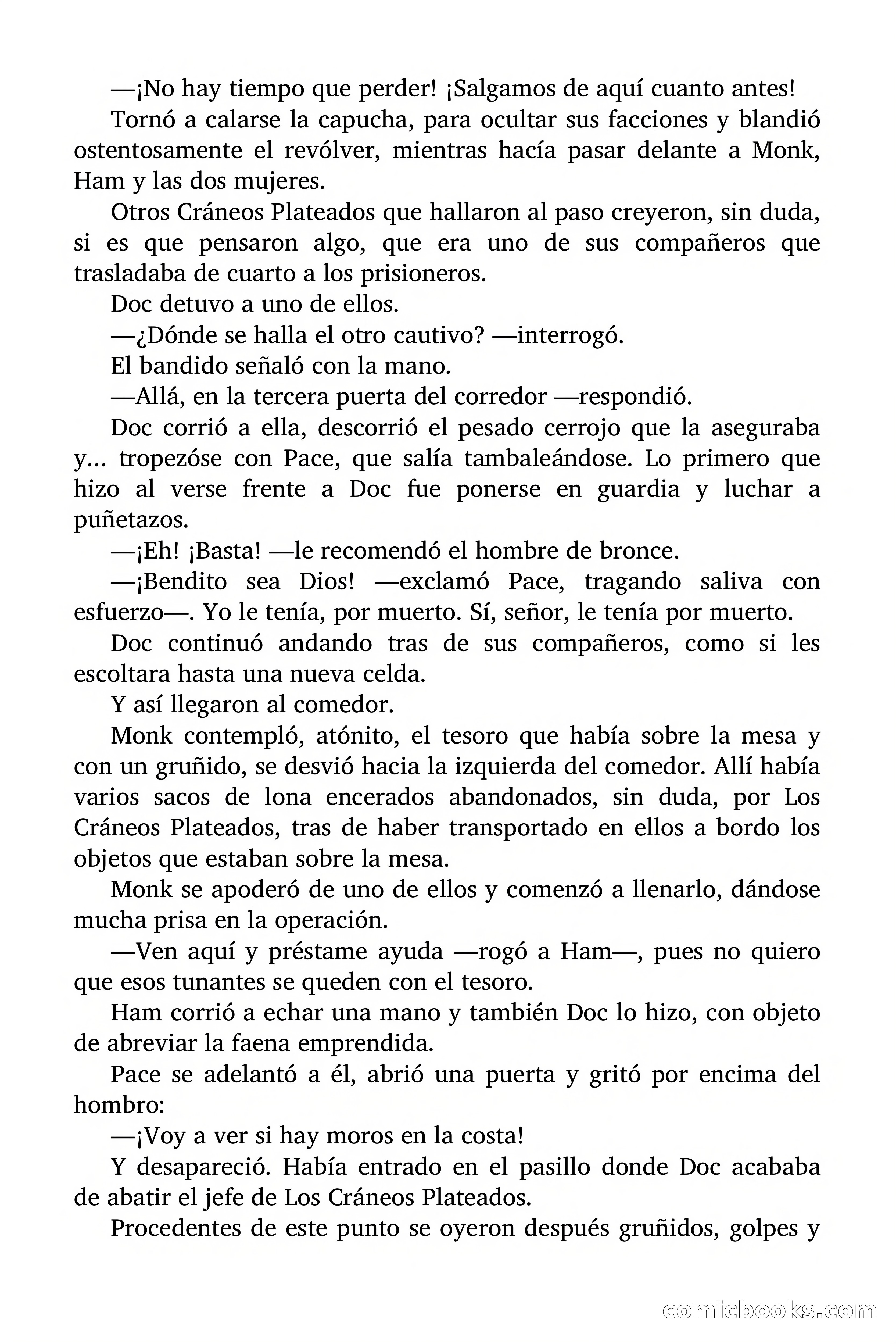 Doc Savage: La Muerte Vestida de Plata — page 172 of 177