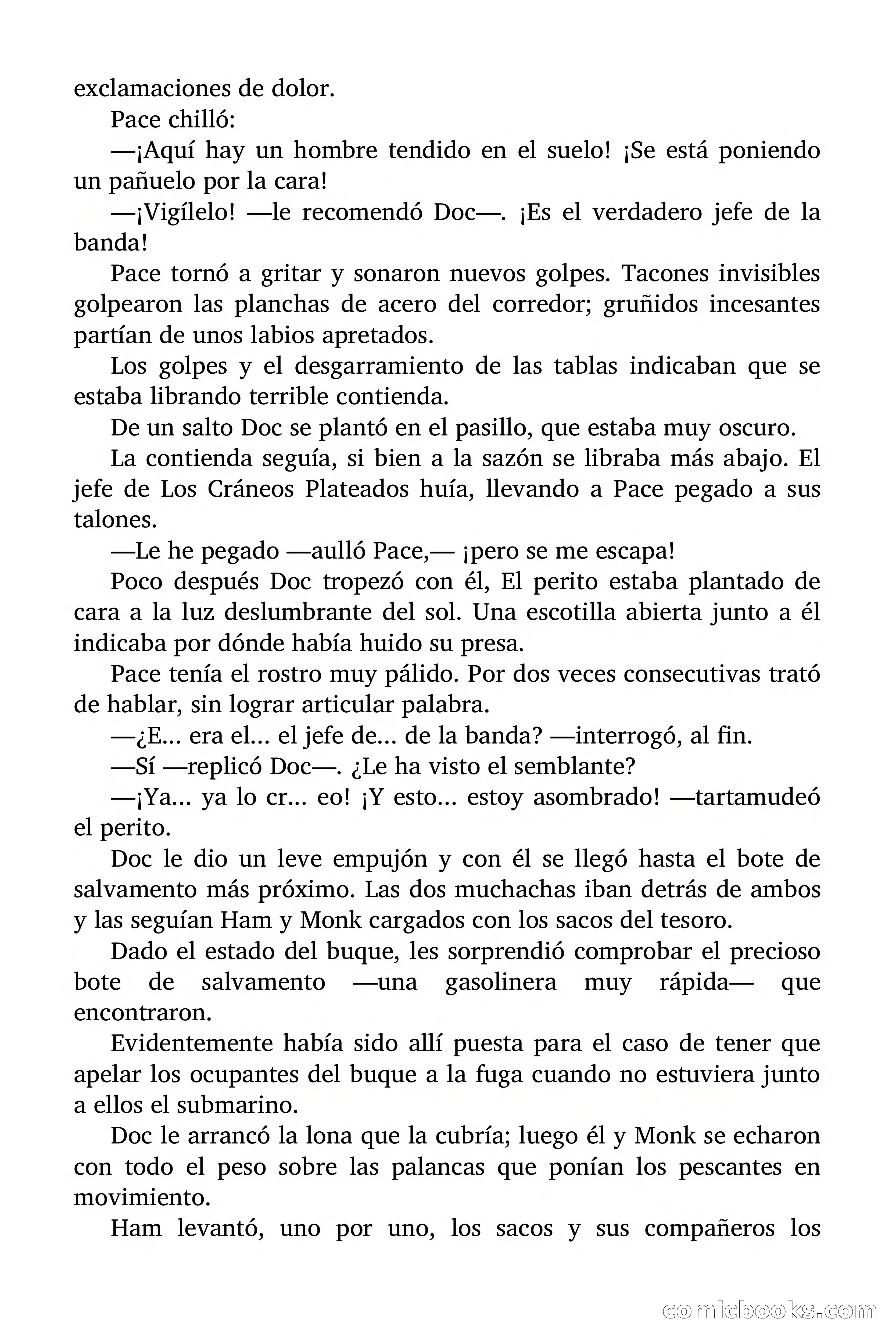 Doc Savage: La Muerte Vestida de Plata — page 173 of 177