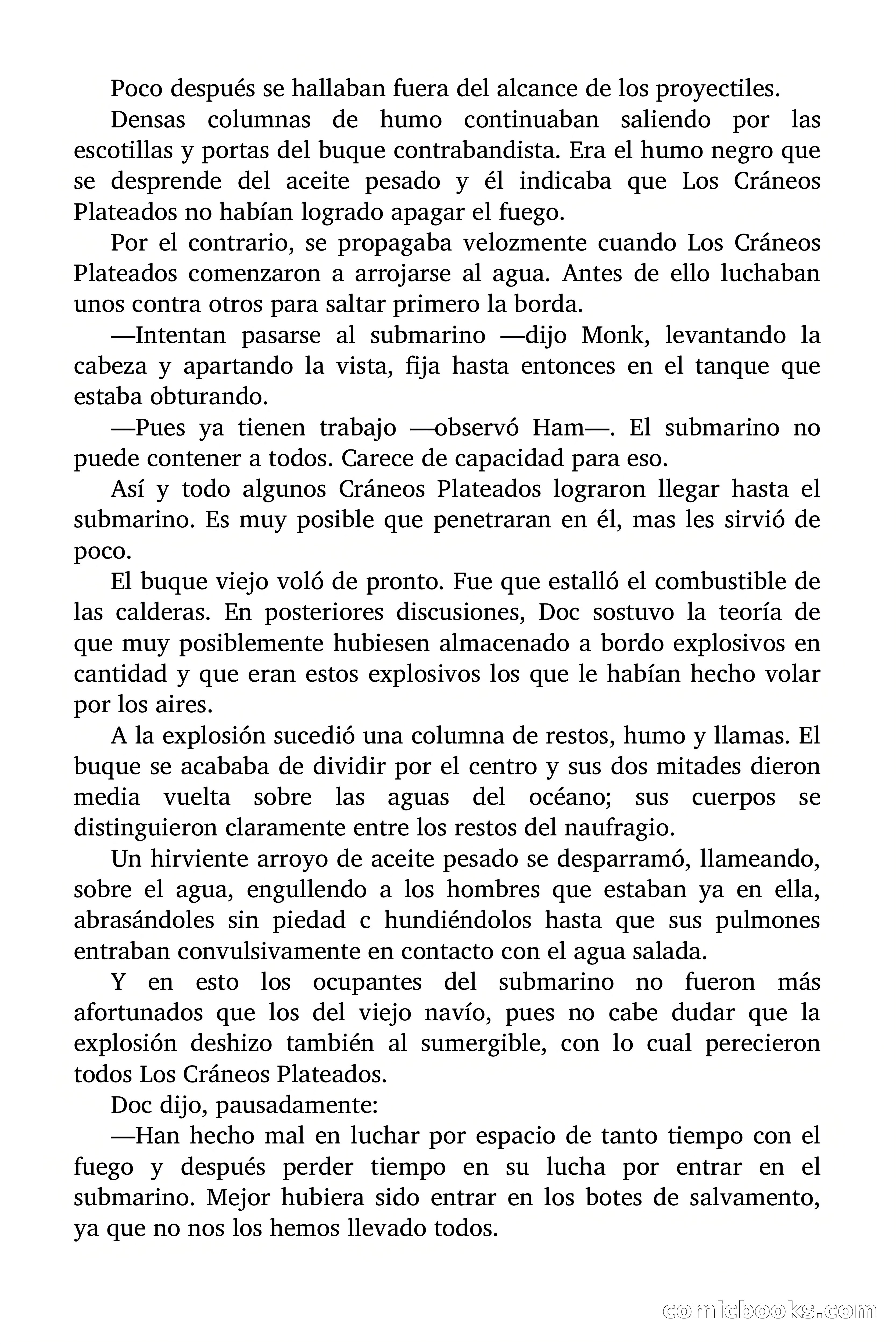 Doc Savage: La Muerte Vestida de Plata — page 175 of 177