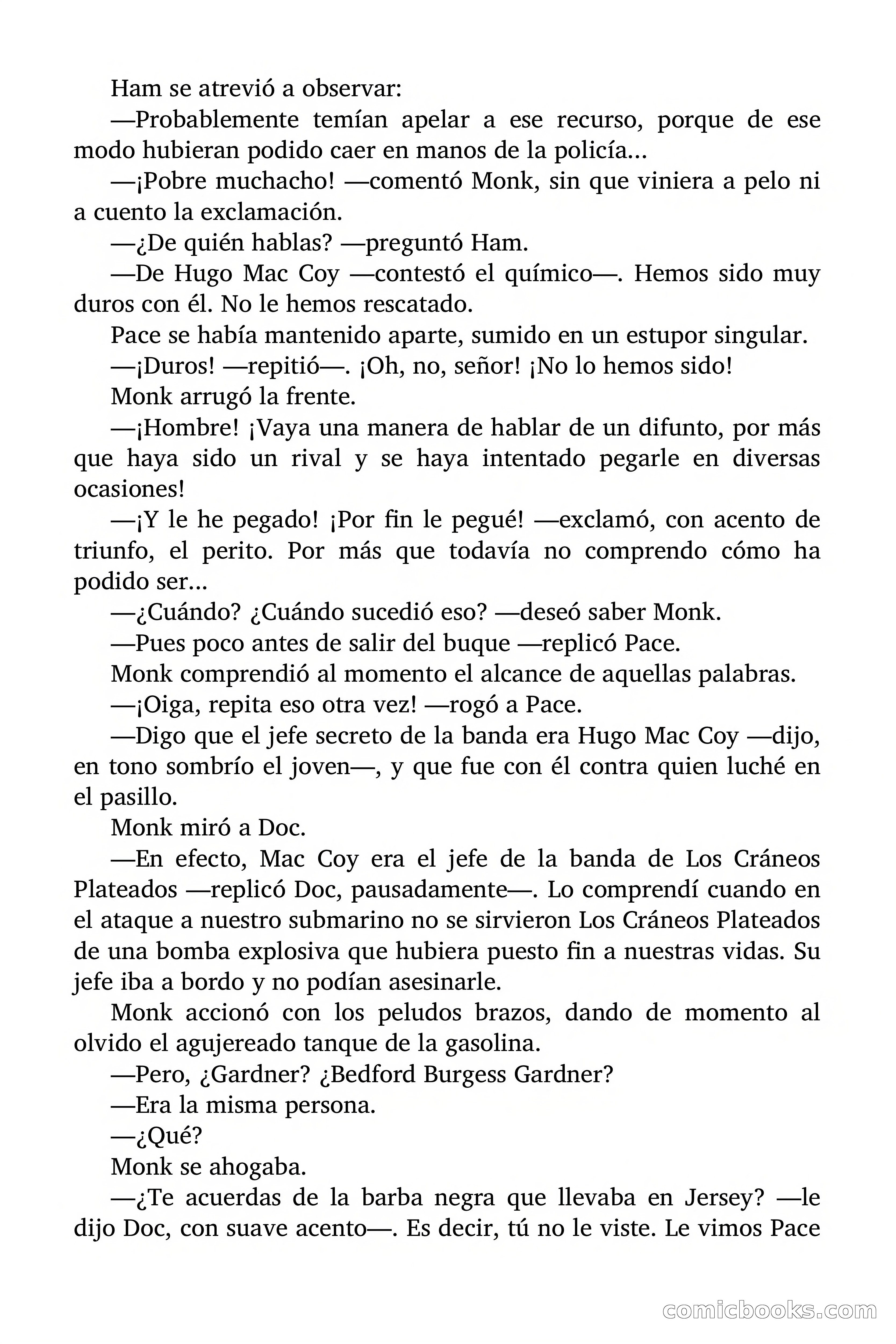 Doc Savage: La Muerte Vestida de Plata — page 176 of 177