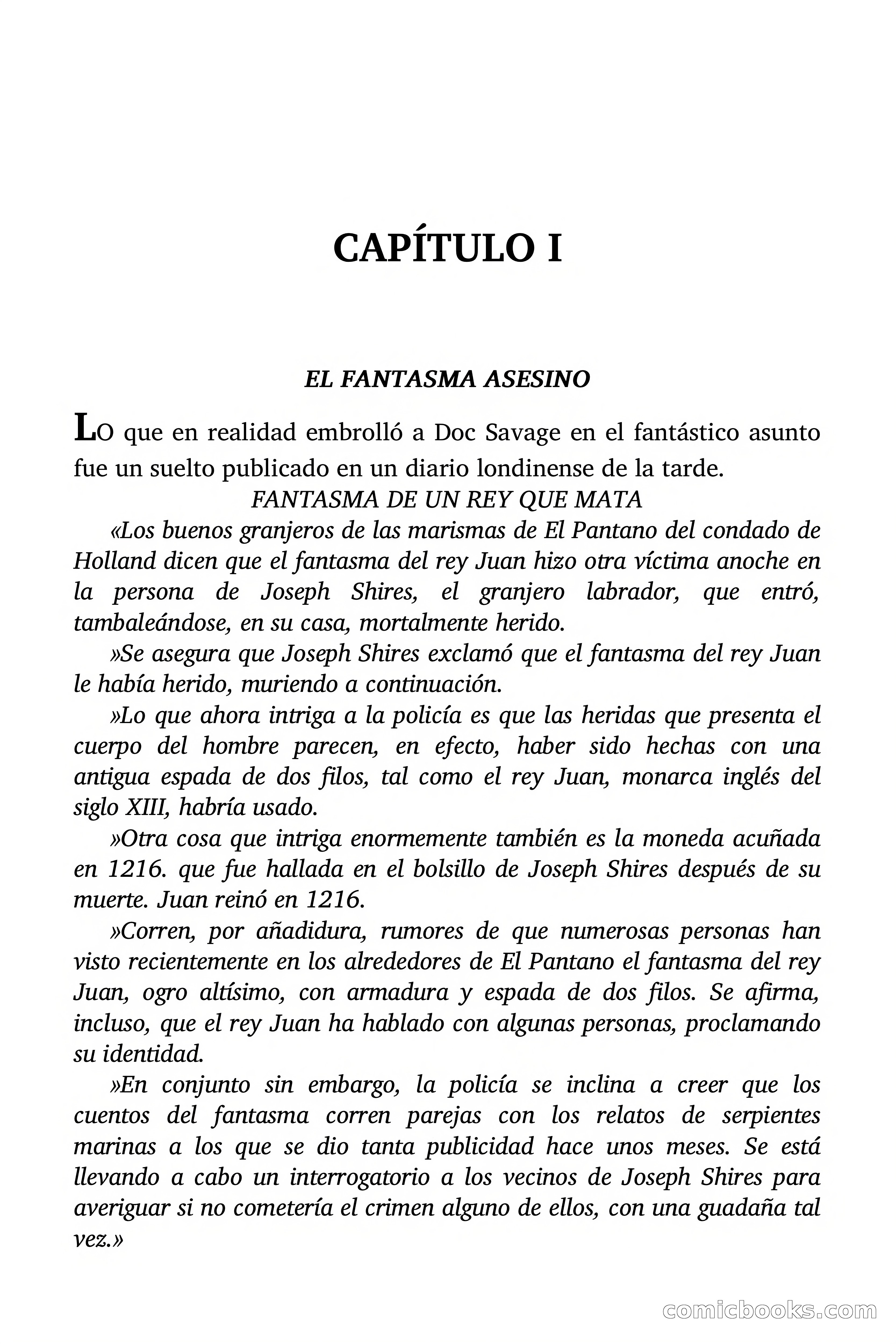 Doc Savage: El mago del mar — page 3 of 154