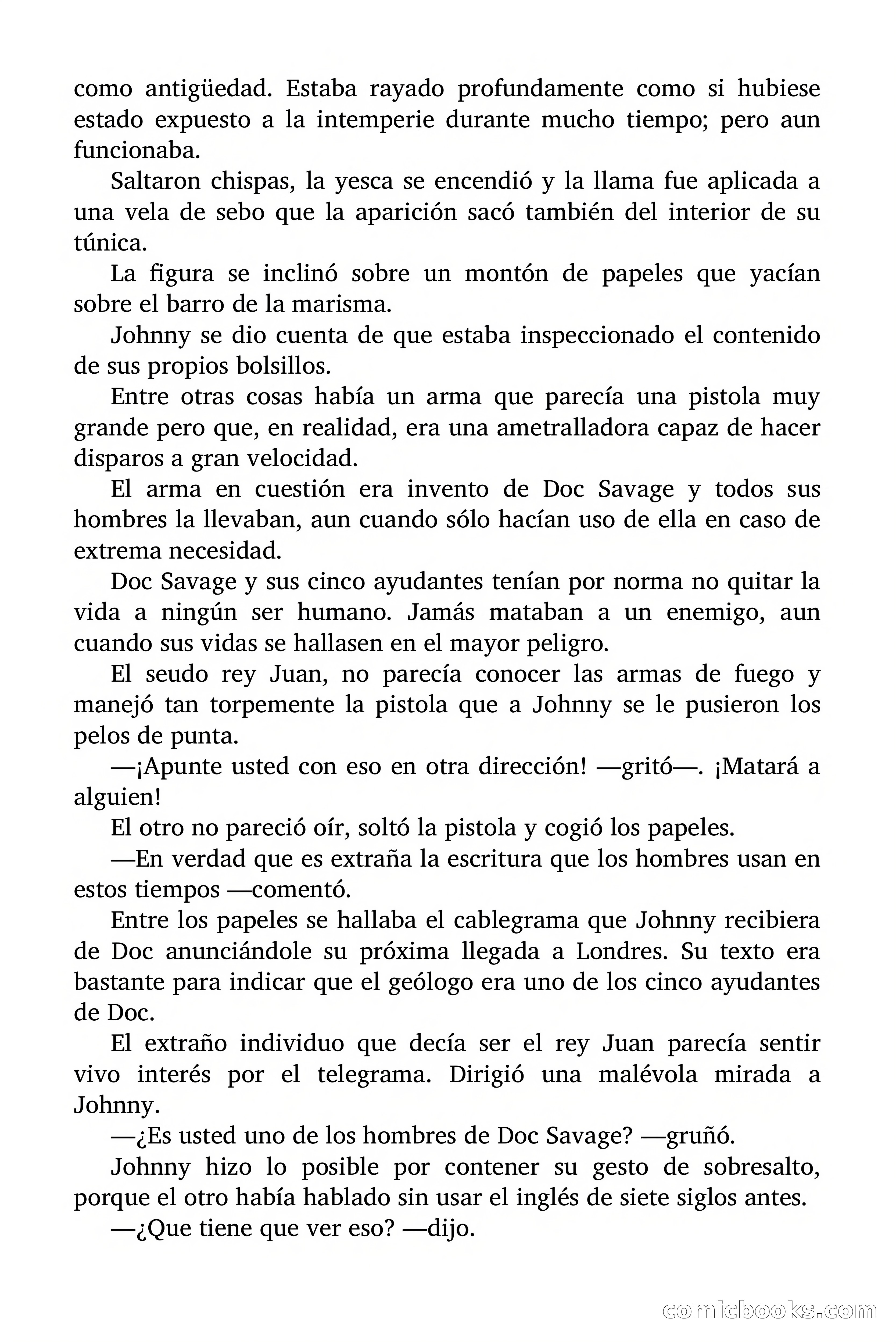 Doc Savage: El mago del mar — page 14 of 154