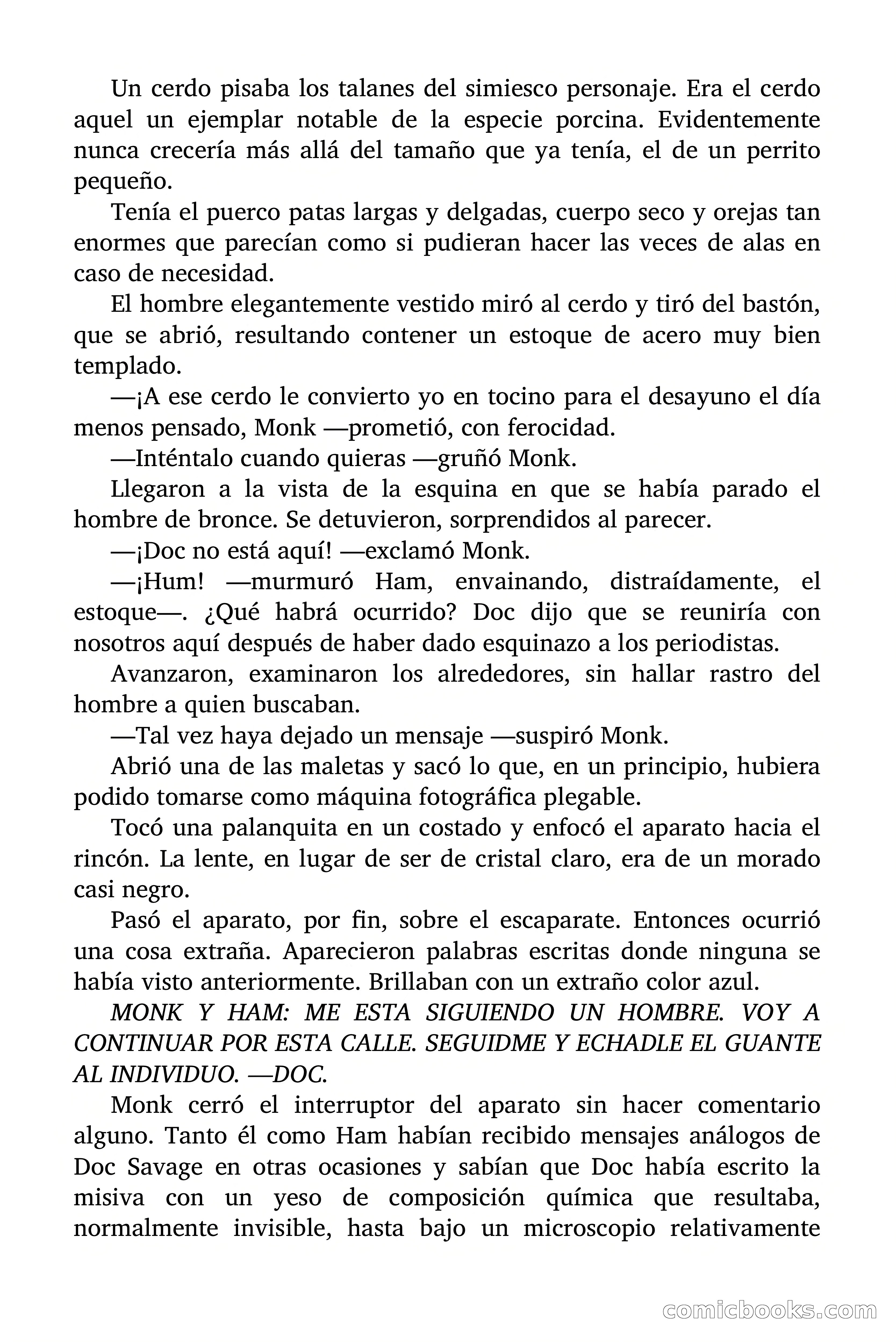 Doc Savage: El mago del mar — page 20 of 154