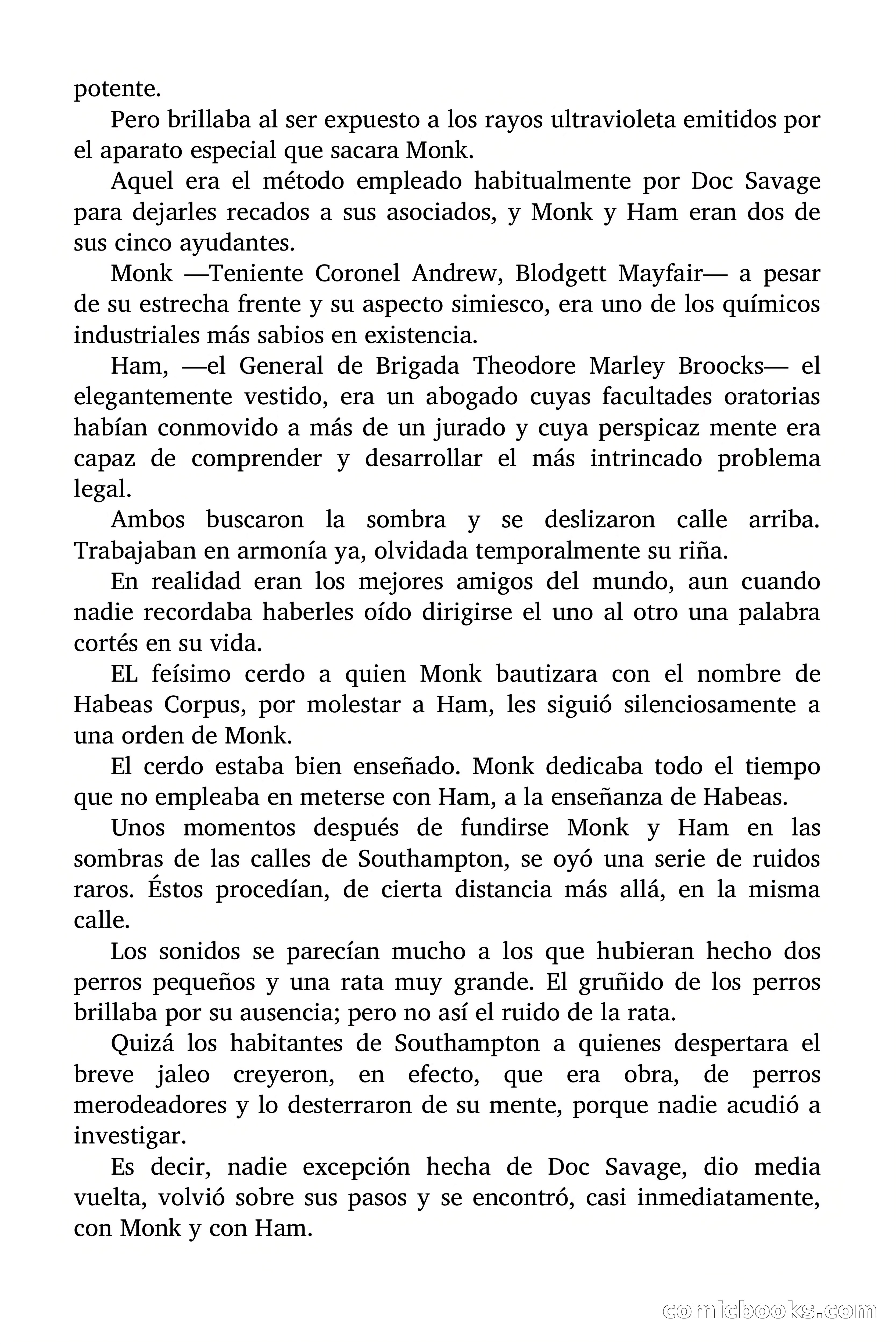 Doc Savage: El mago del mar — page 21 of 154