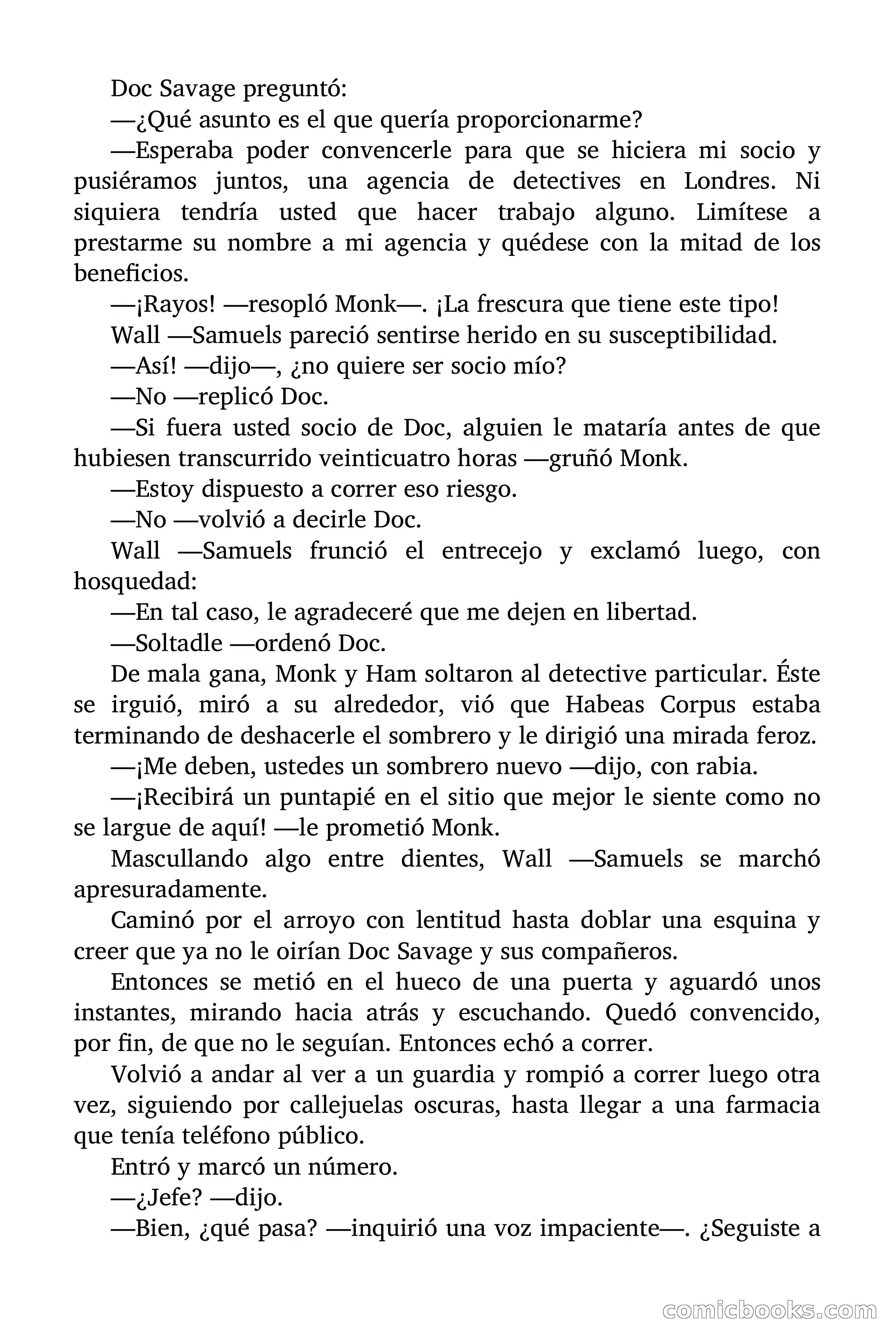 Doc Savage: El mago del mar — page 23 of 154
