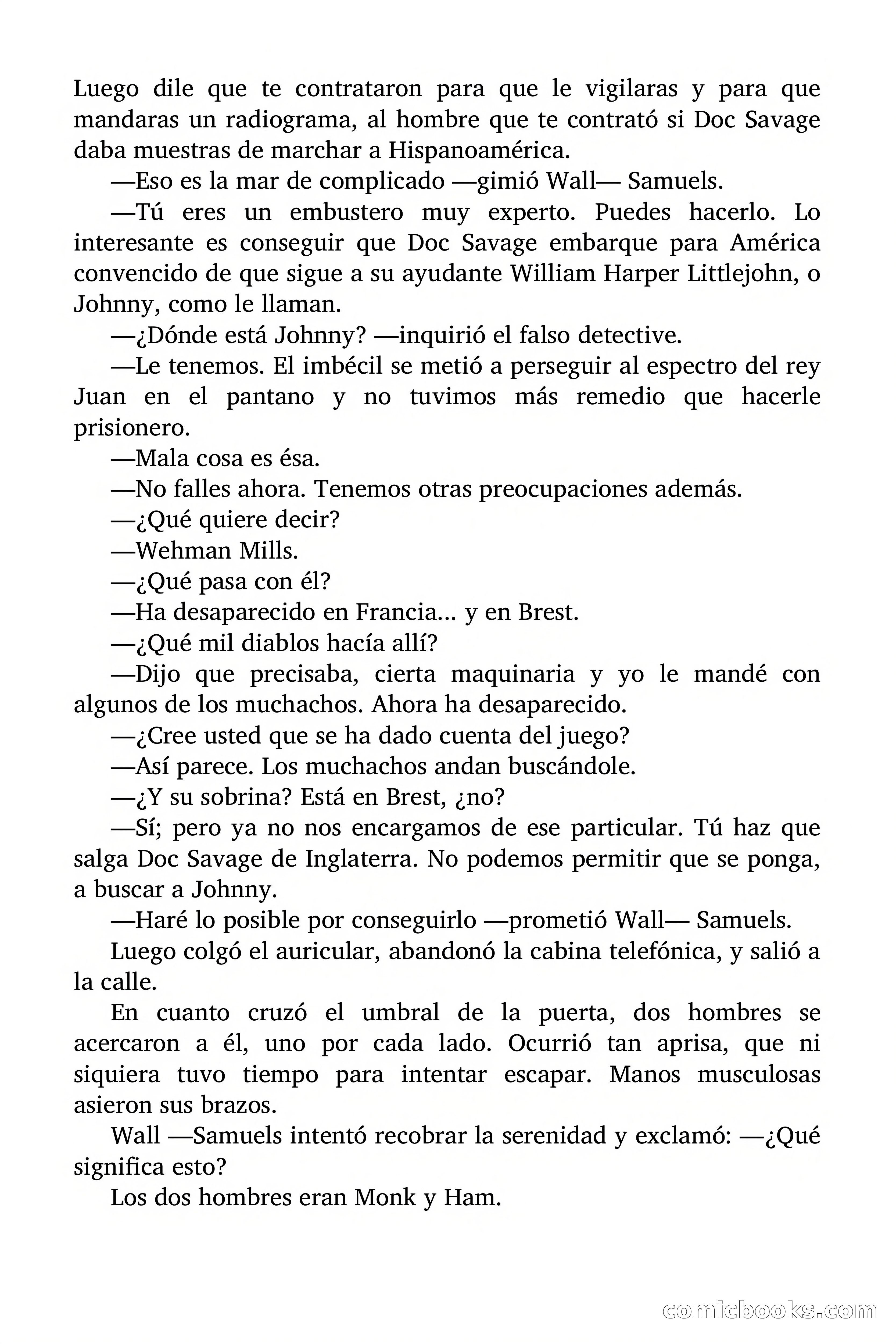 Doc Savage: El mago del mar — page 25 of 154