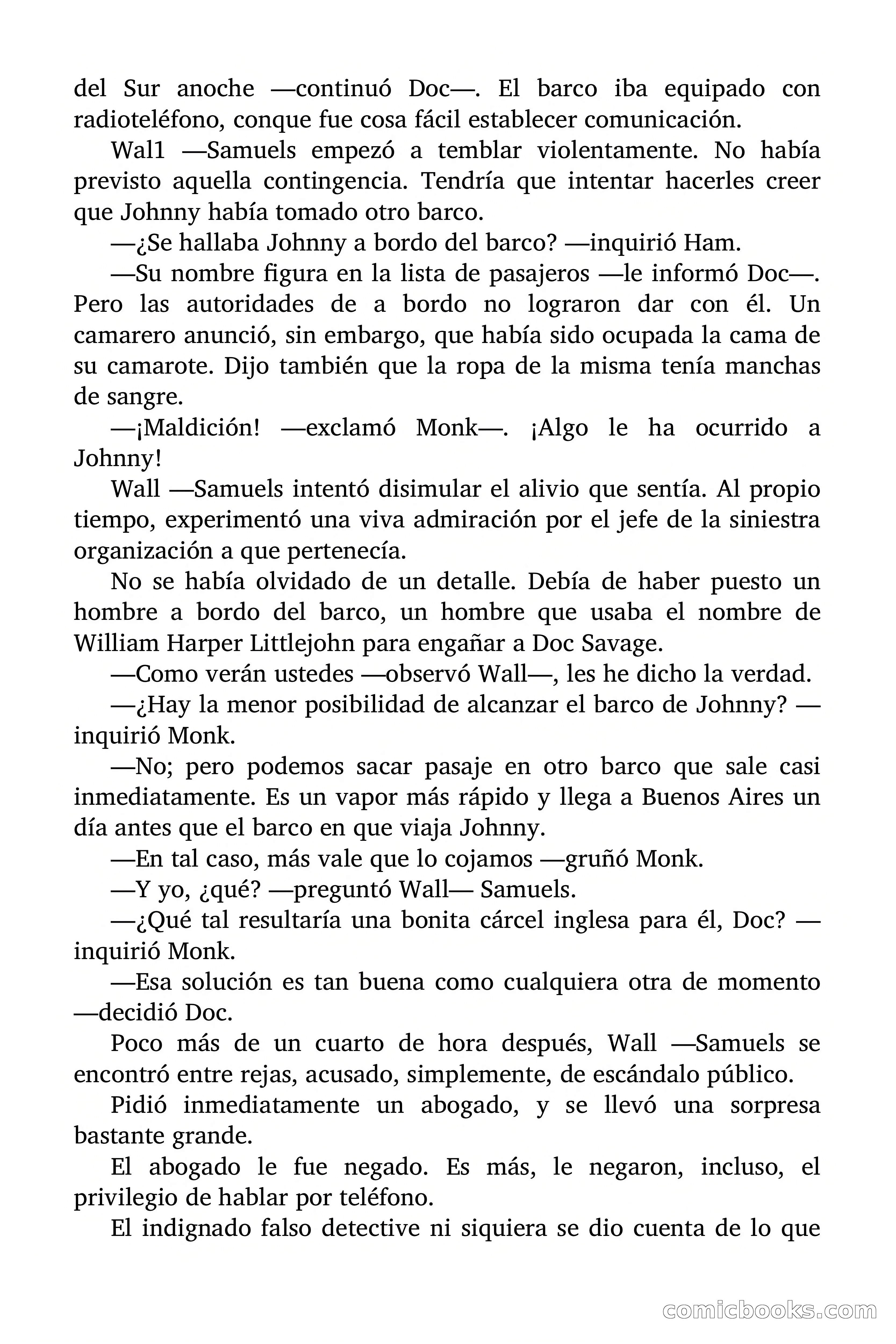 Doc Savage: El mago del mar — page 28 of 154