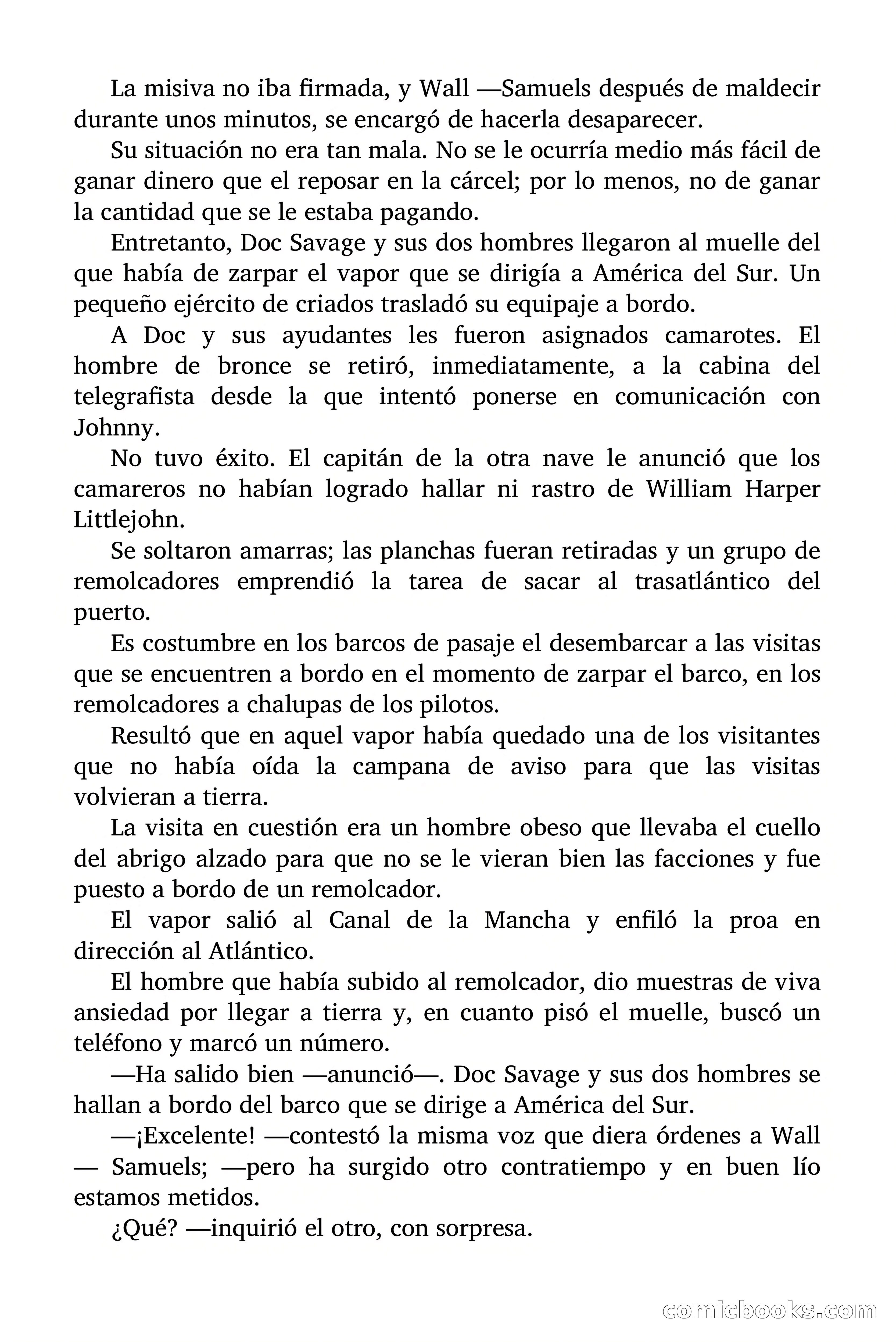 Doc Savage: El mago del mar — page 30 of 154