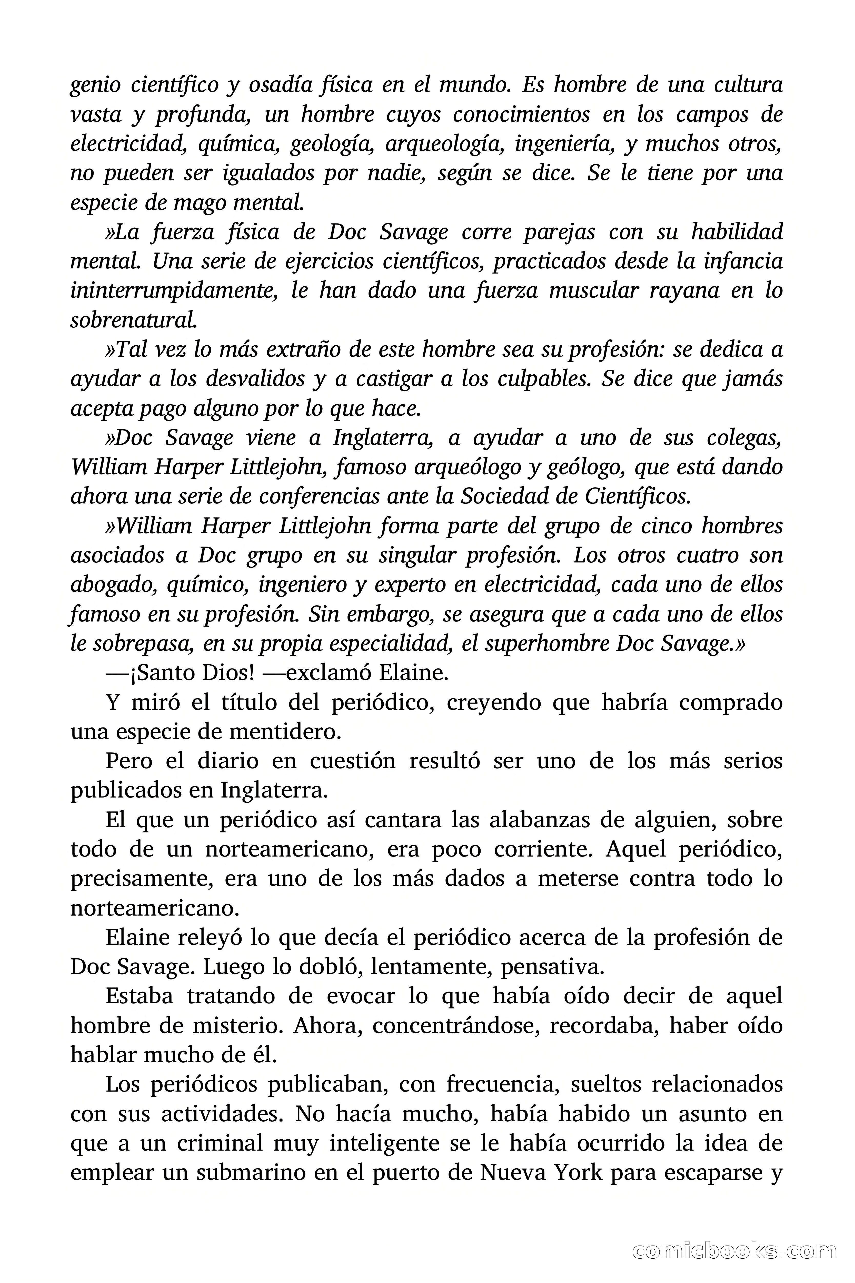 Doc Savage: El mago del mar — page 43 of 154