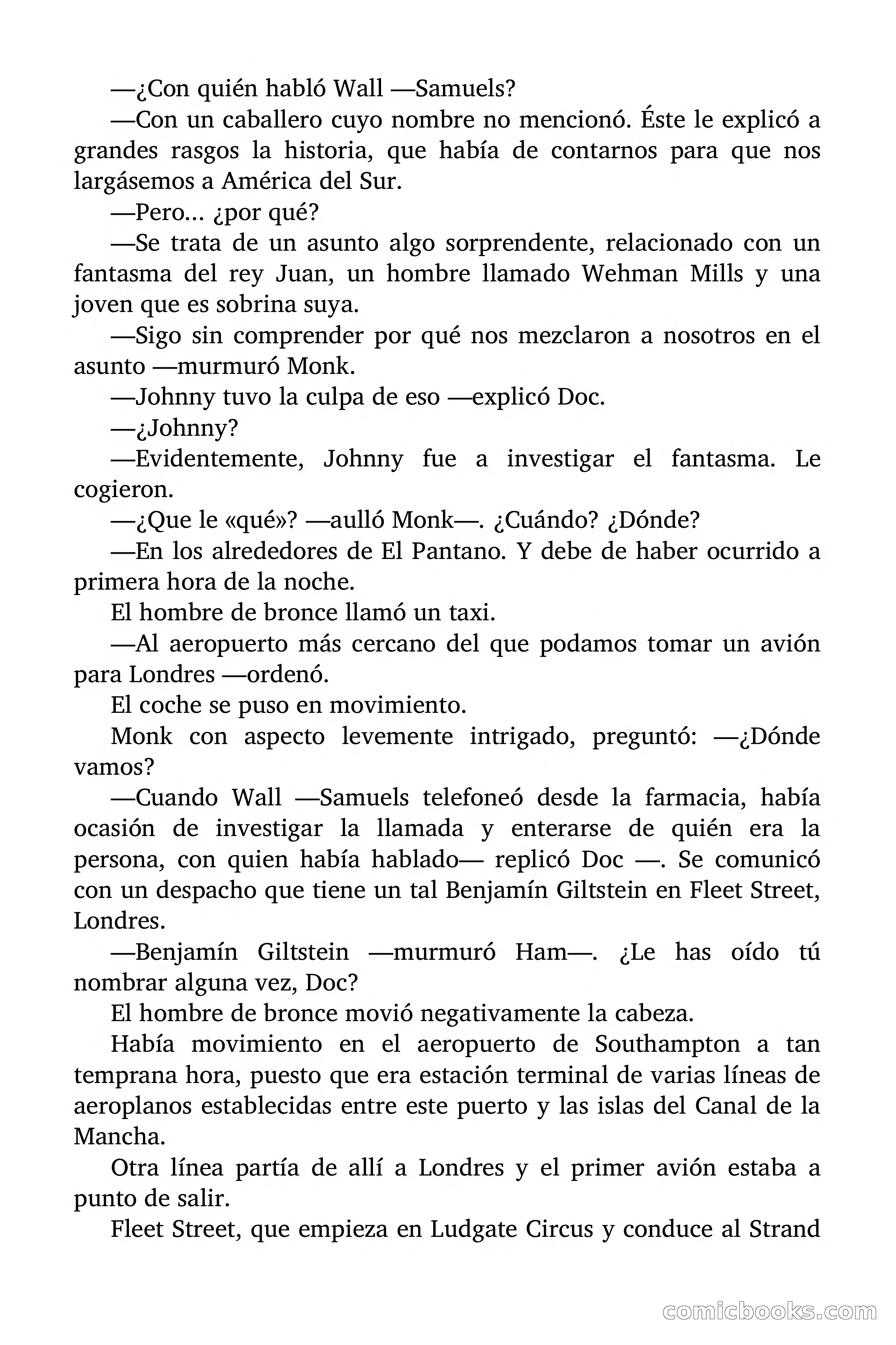 Doc Savage: El mago del mar — page 50 of 154