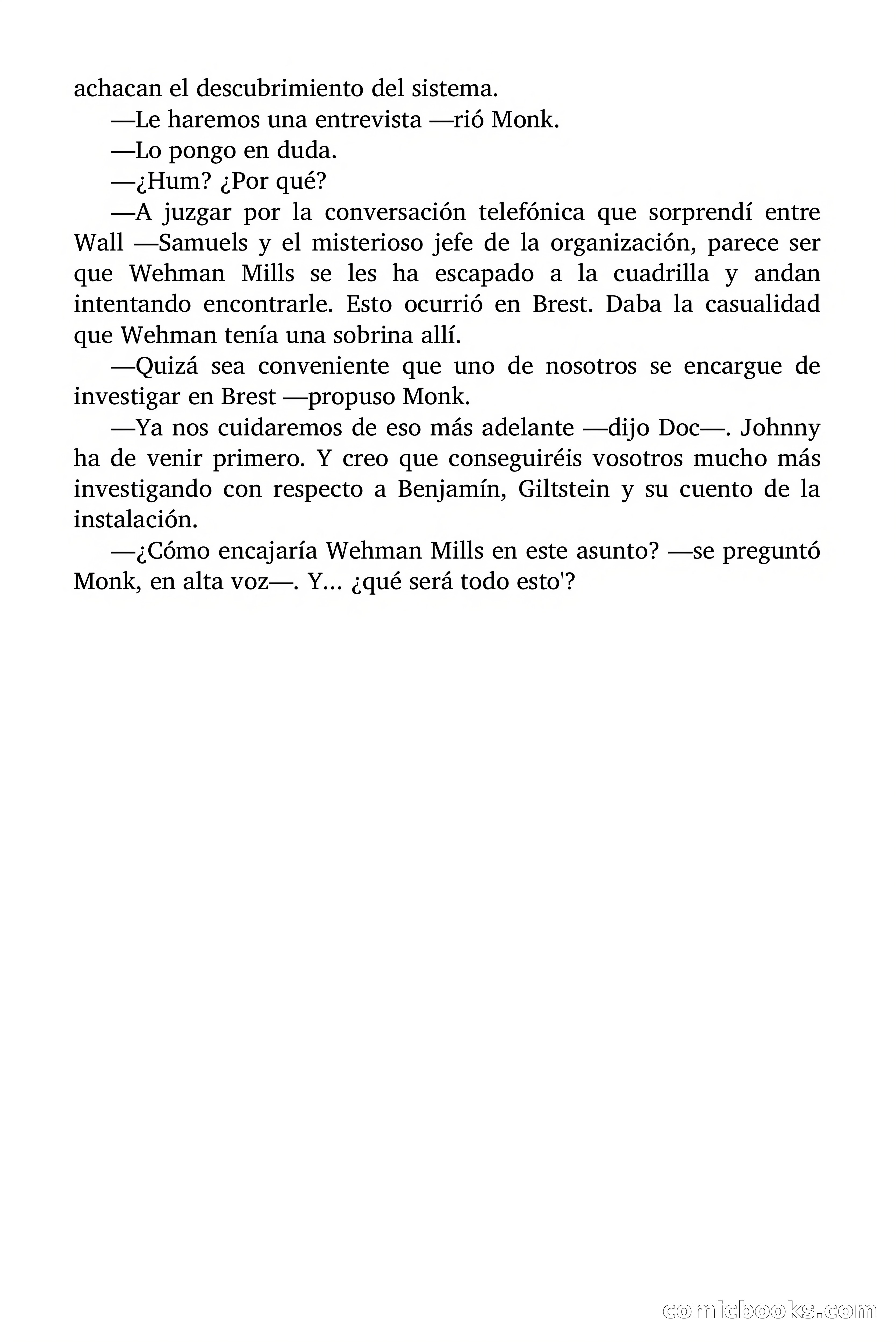 Doc Savage: El mago del mar — page 57 of 154