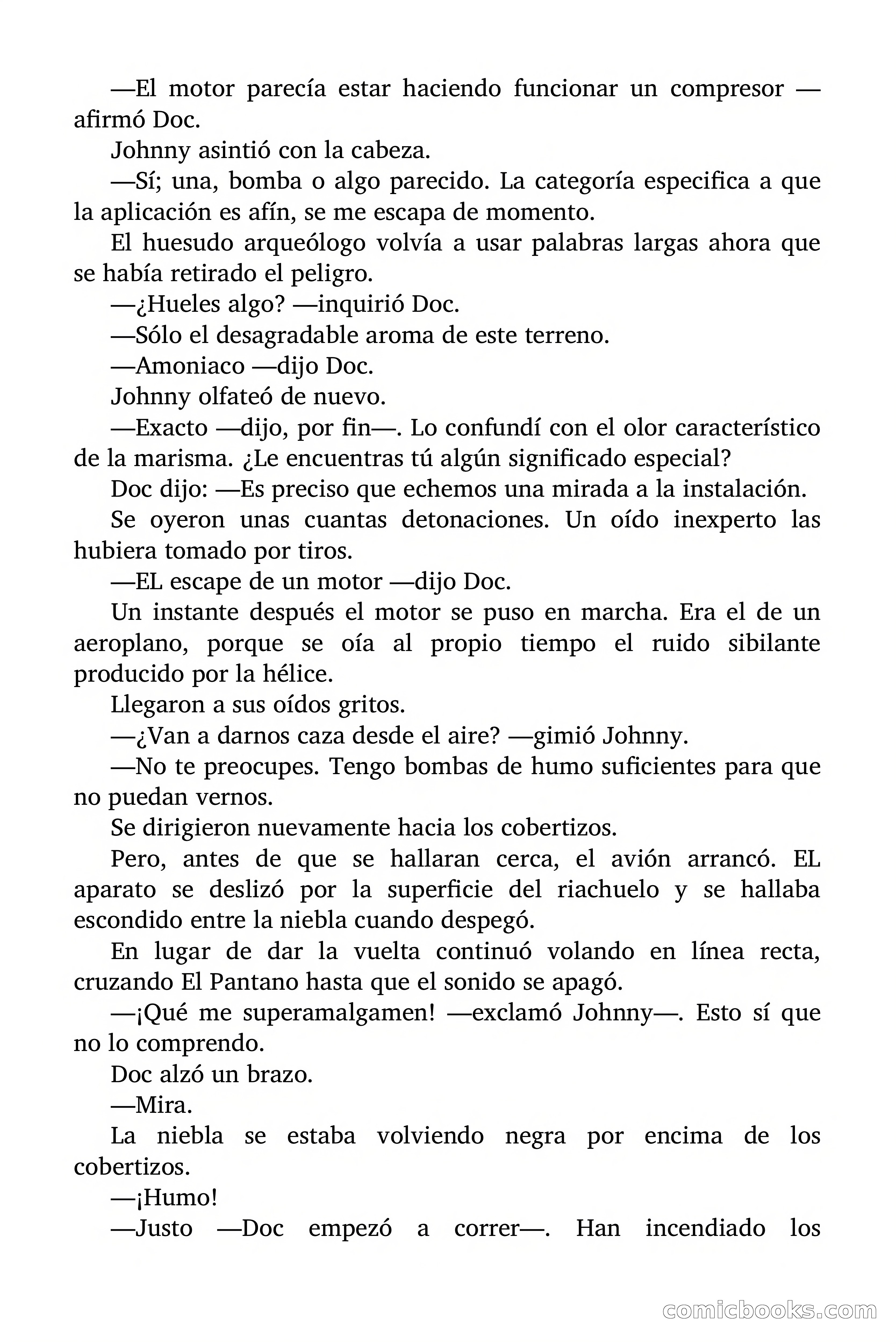 Doc Savage: El mago del mar — page 91 of 154