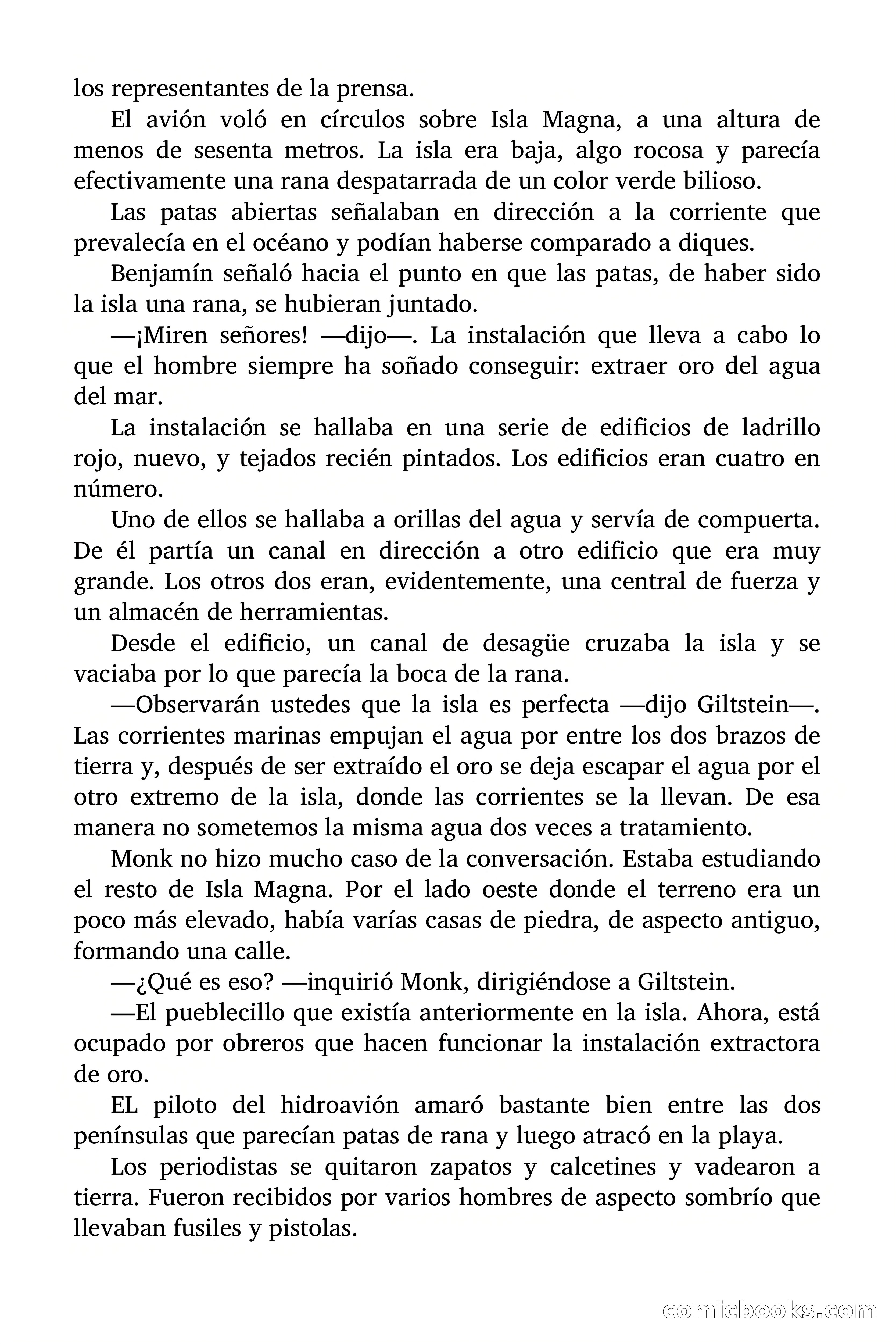 Doc Savage: El mago del mar — page 97 of 154