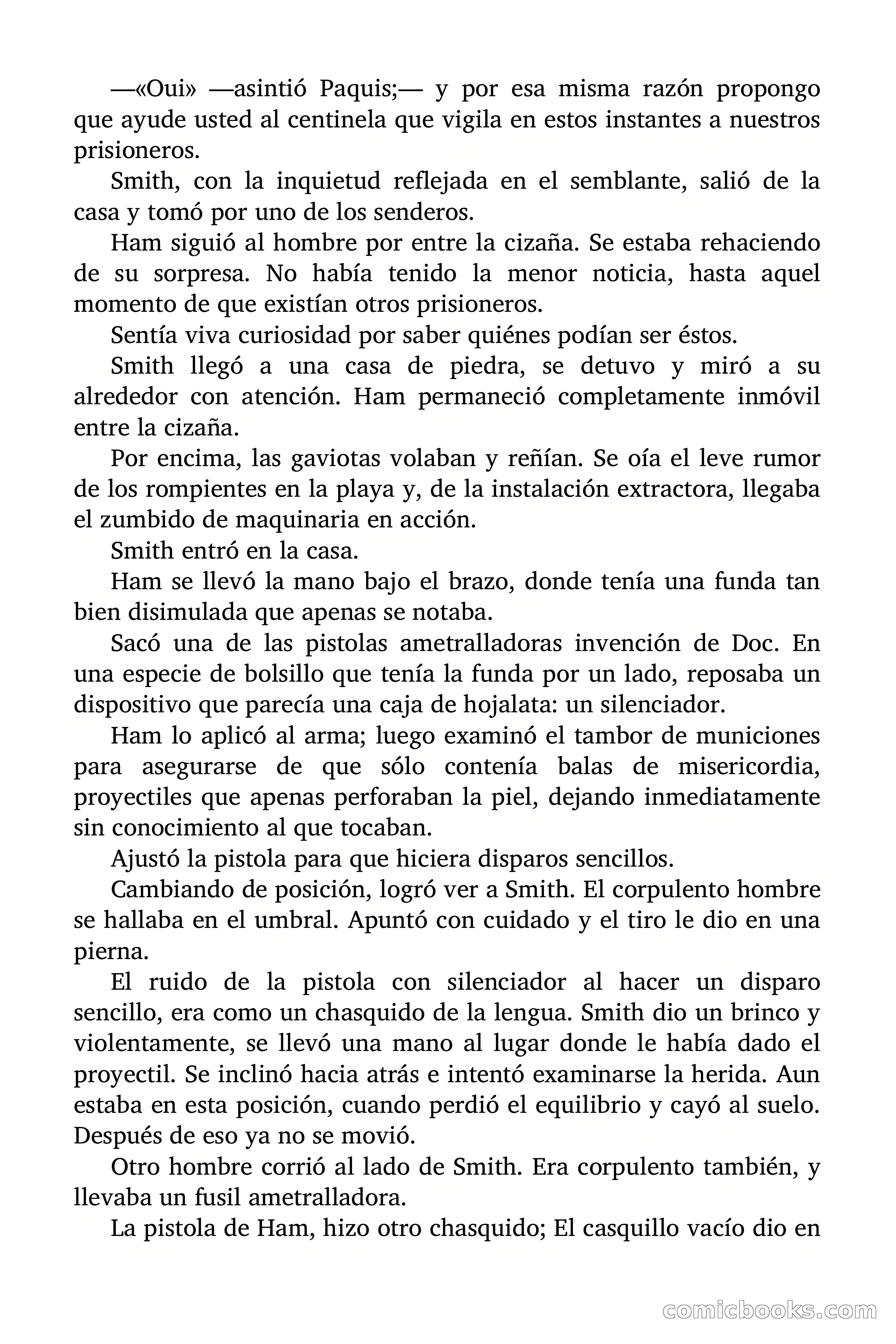 Doc Savage: El mago del mar — page 101 of 154
