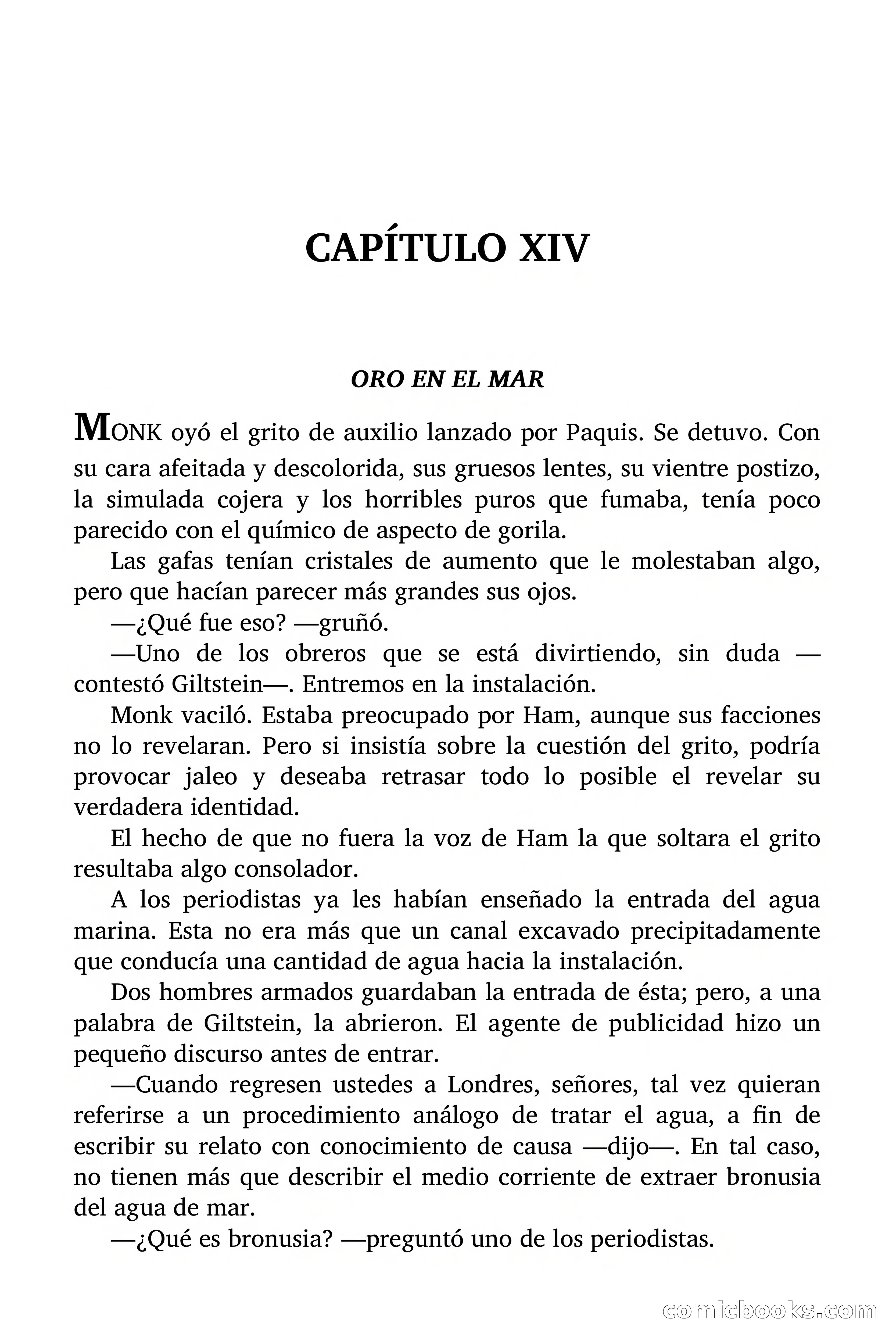 Doc Savage: El mago del mar — page 110 of 154