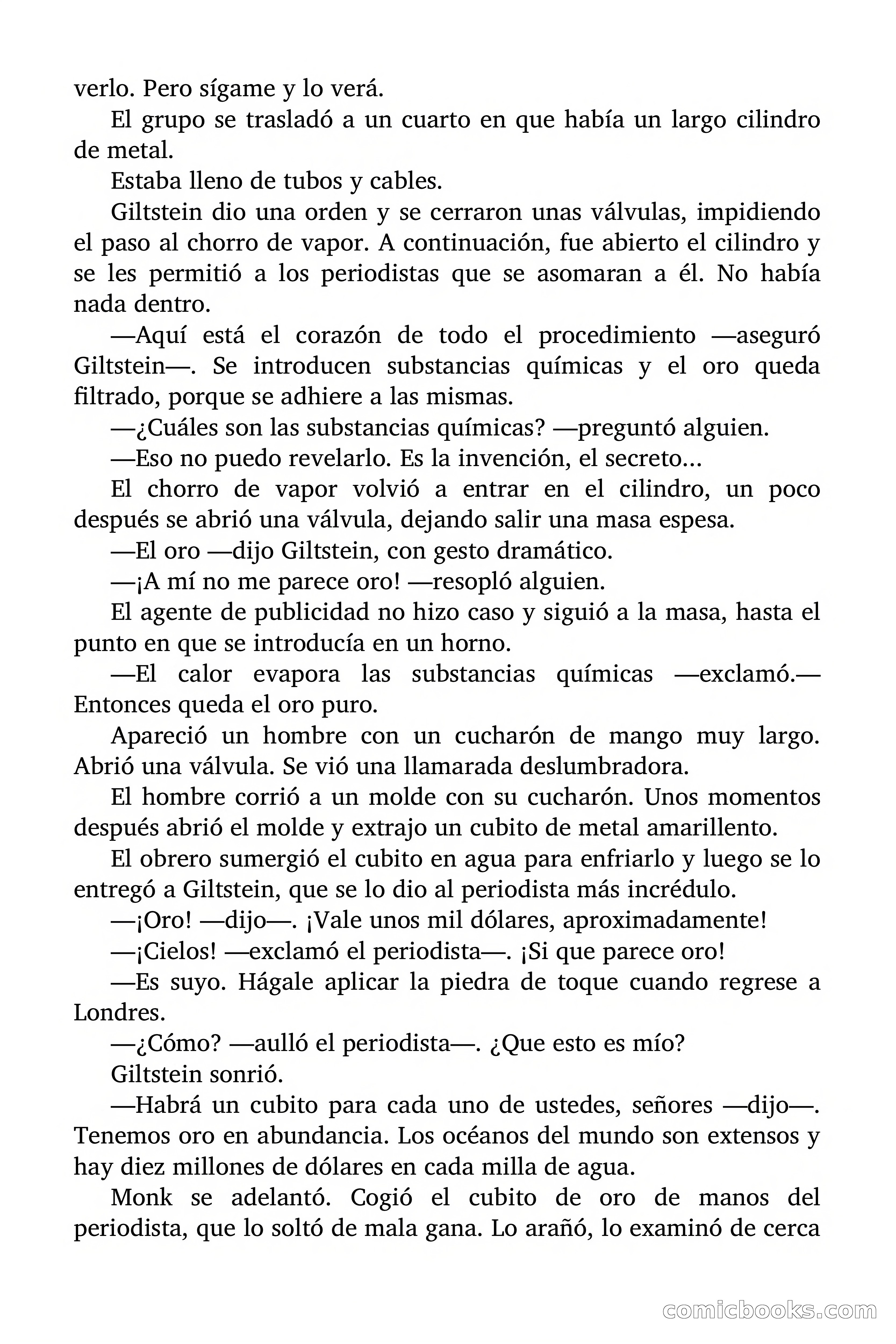 Doc Savage: El mago del mar — page 112 of 154