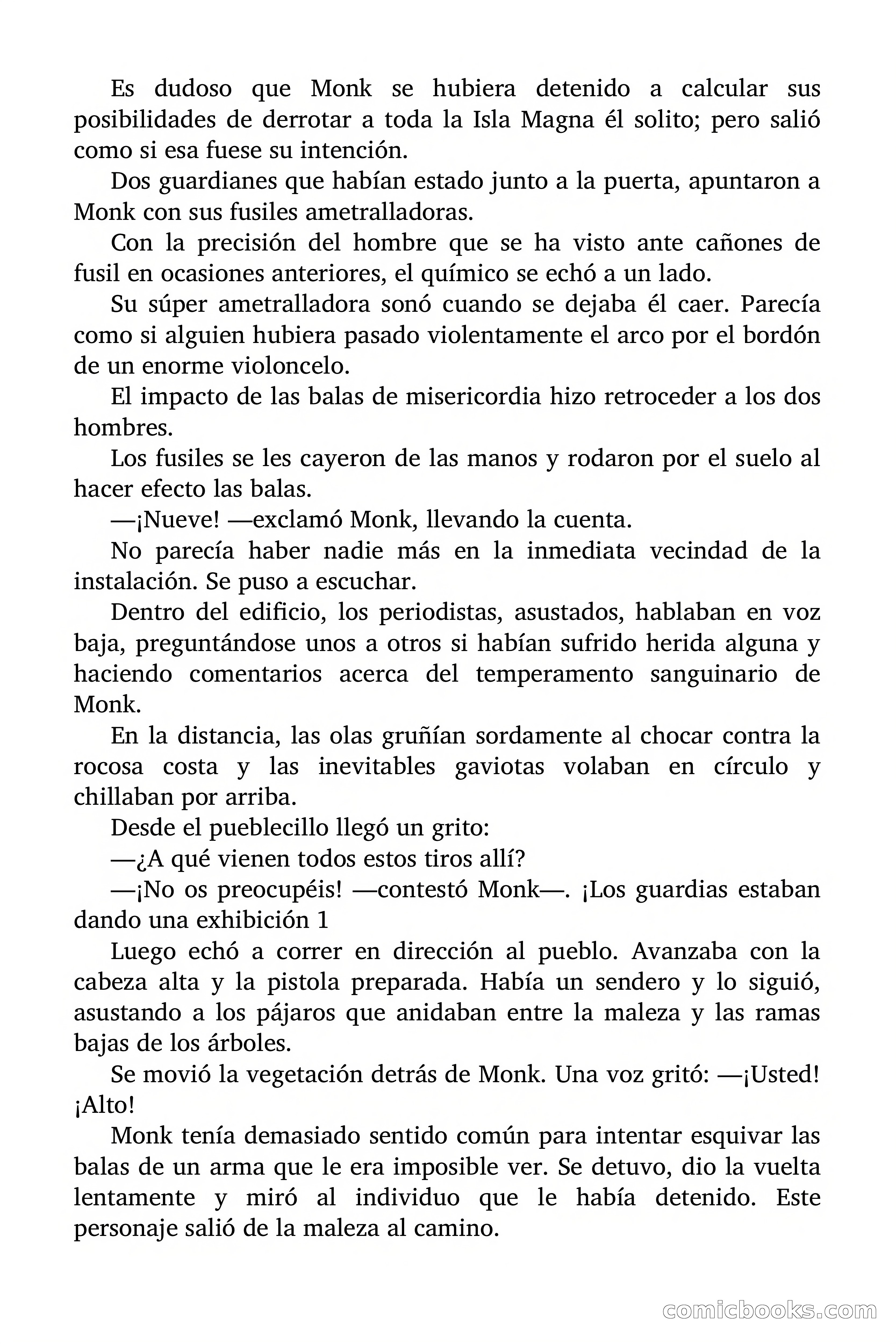 Doc Savage: El mago del mar — page 116 of 154