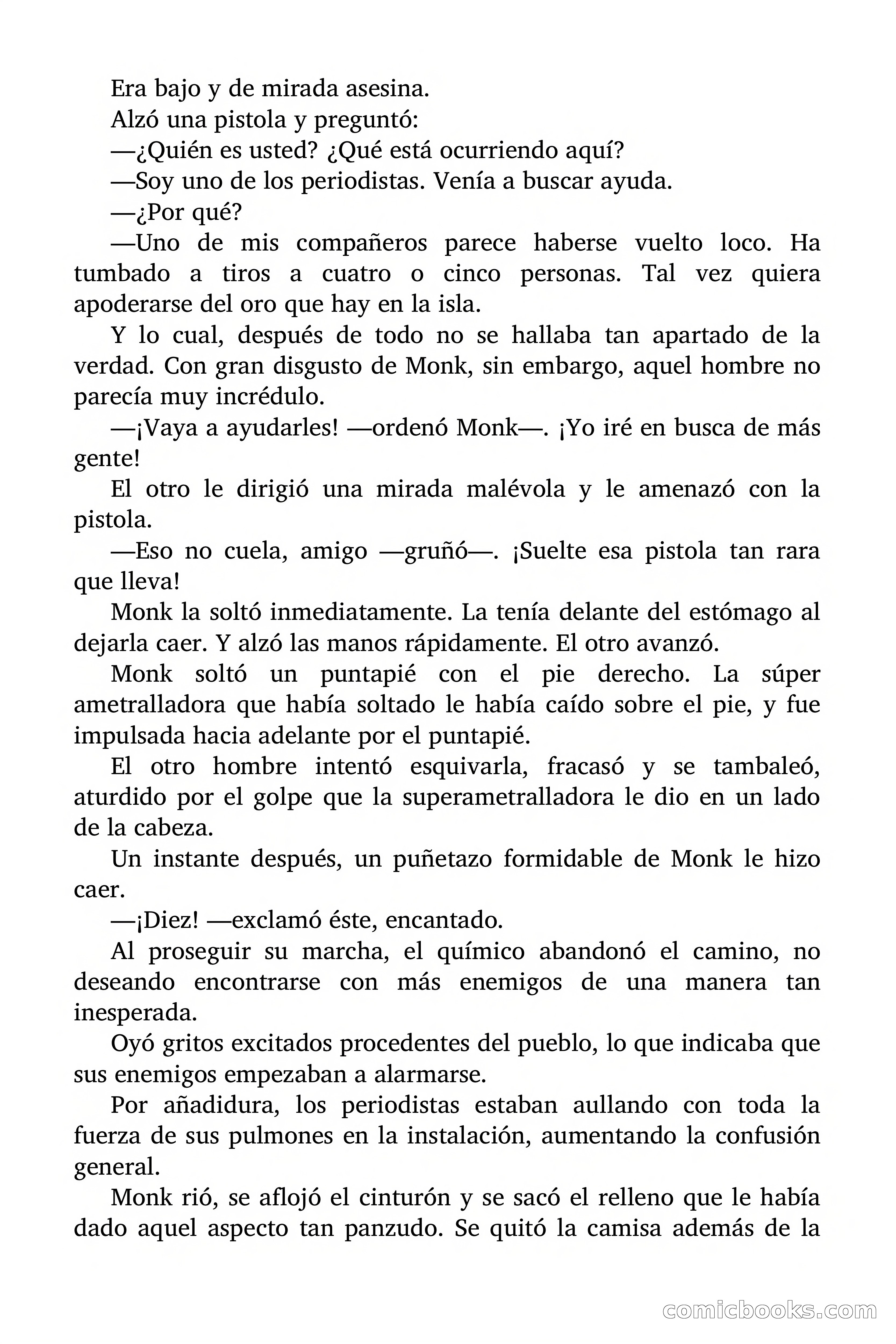 Doc Savage: El mago del mar — page 117 of 154