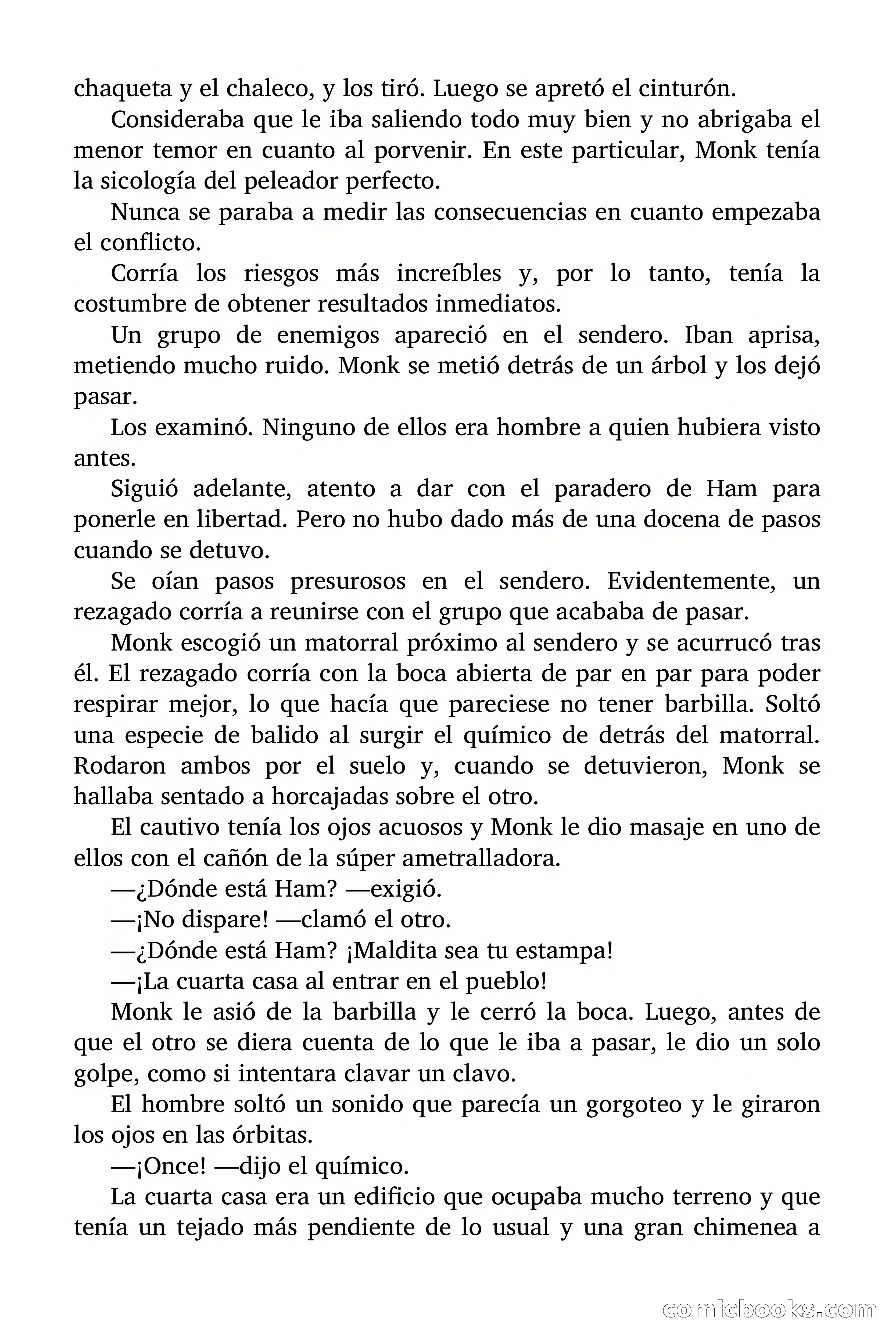 Doc Savage: El mago del mar — page 118 of 154