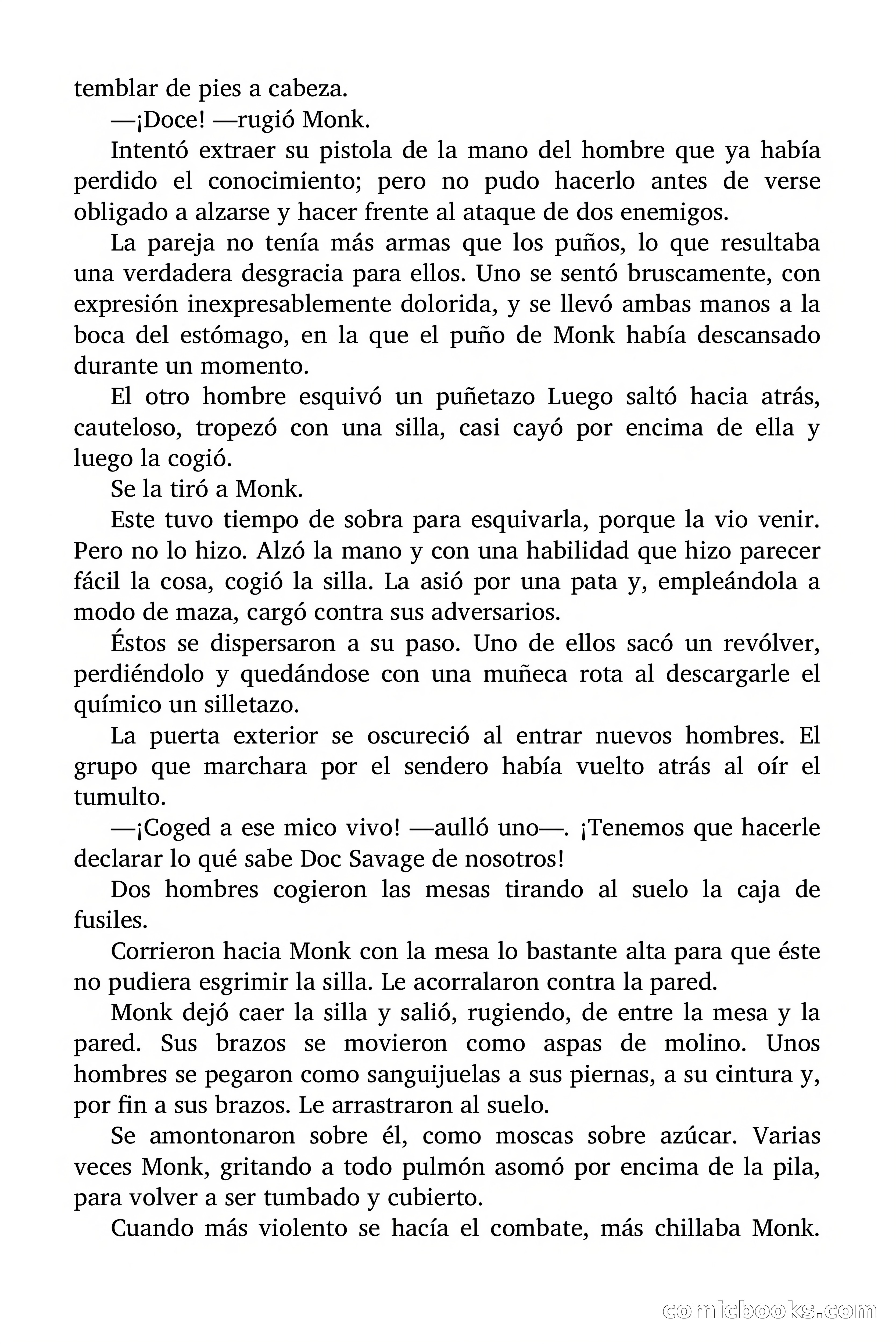 Doc Savage: El mago del mar — page 120 of 154