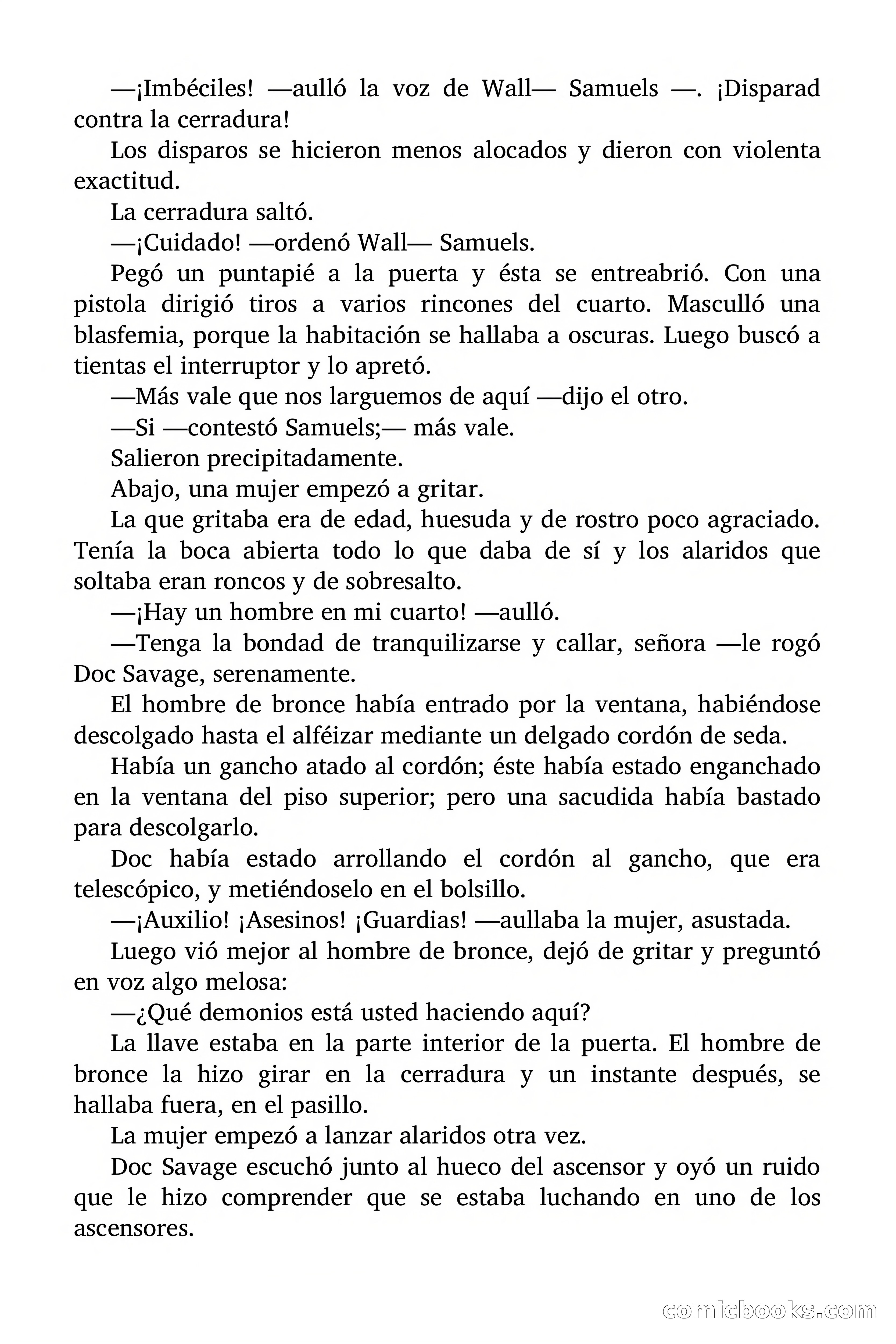 Doc Savage: El mago del mar — page 125 of 154