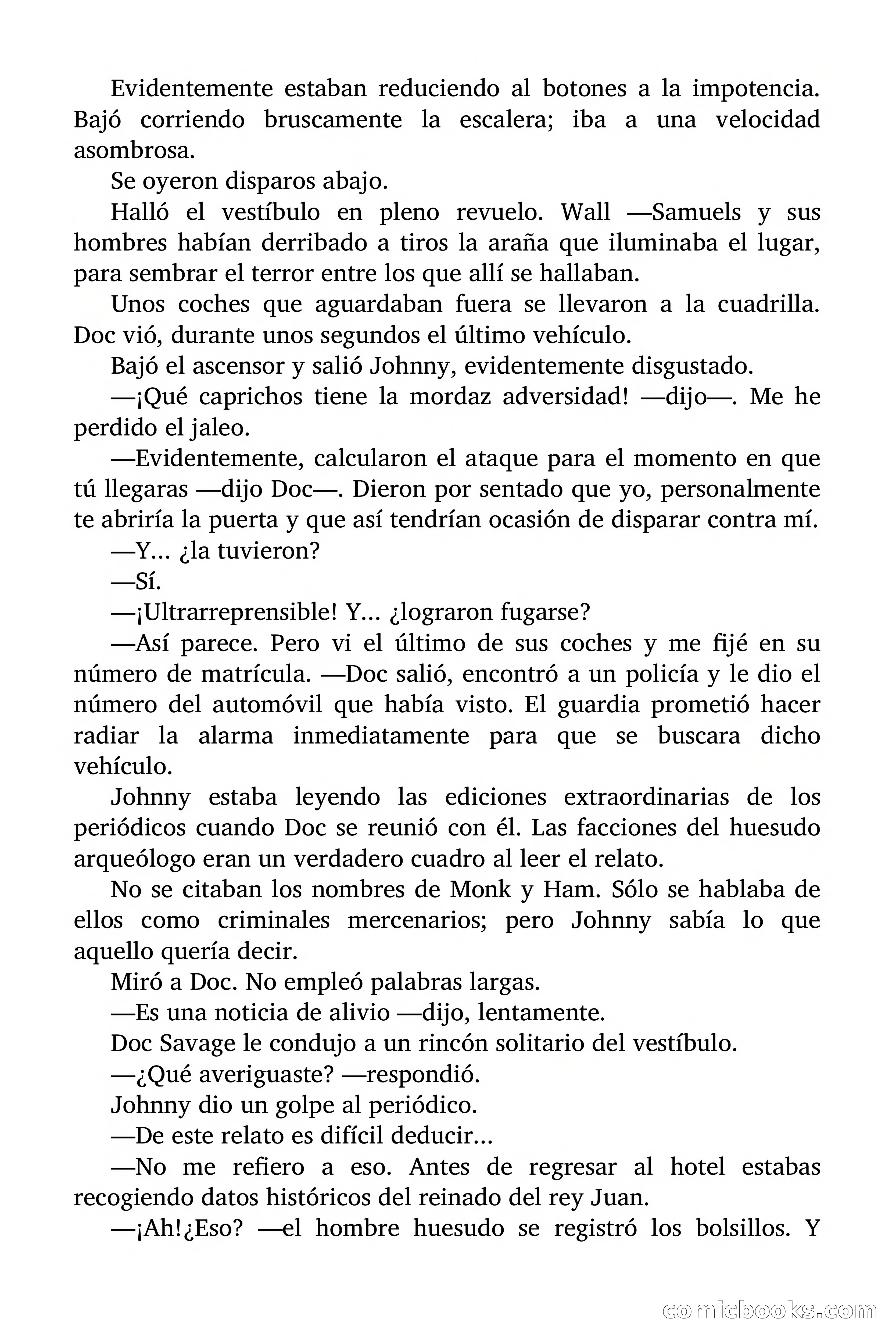 Doc Savage: El mago del mar — page 126 of 154
