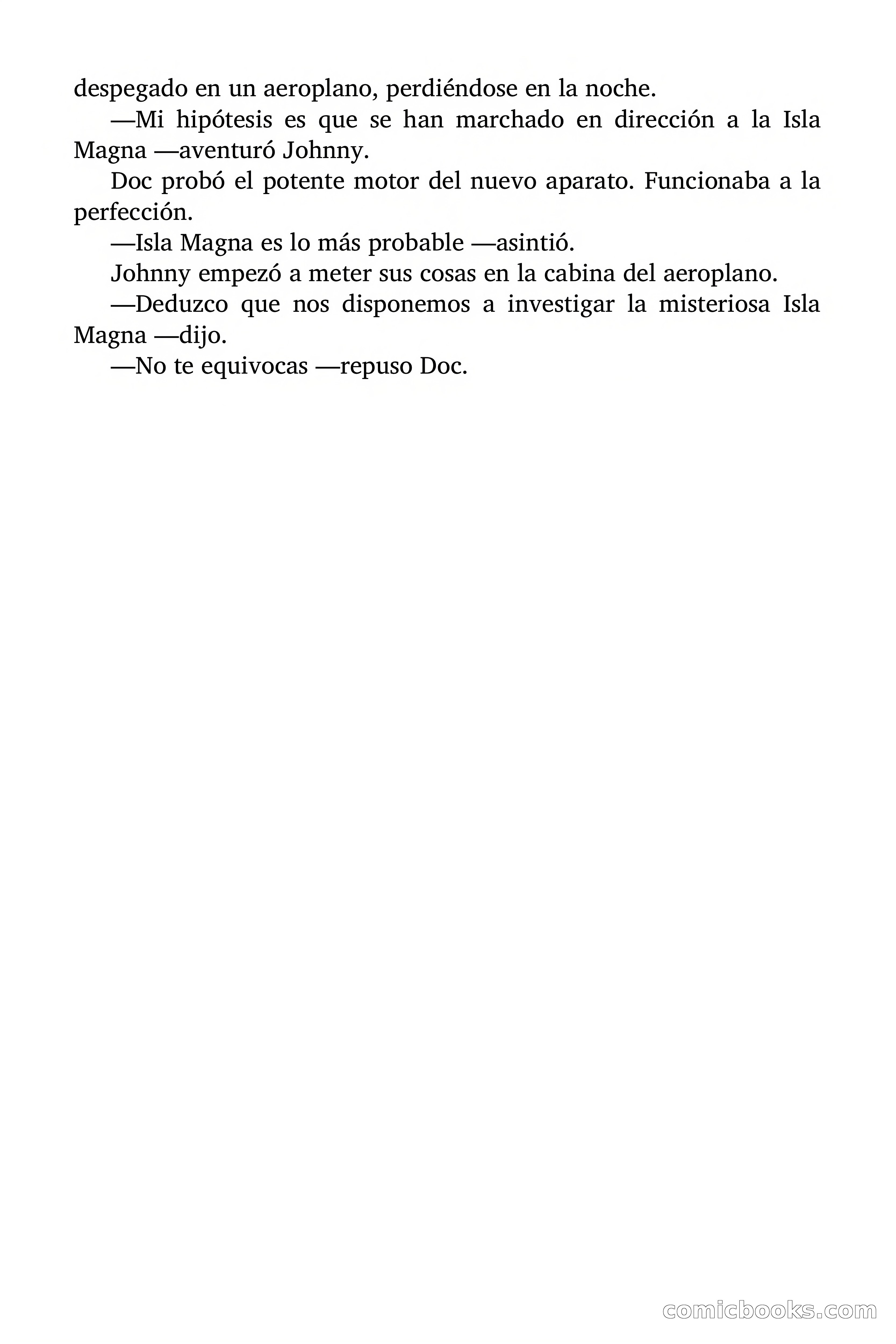 Doc Savage: El mago del mar — page 128 of 154