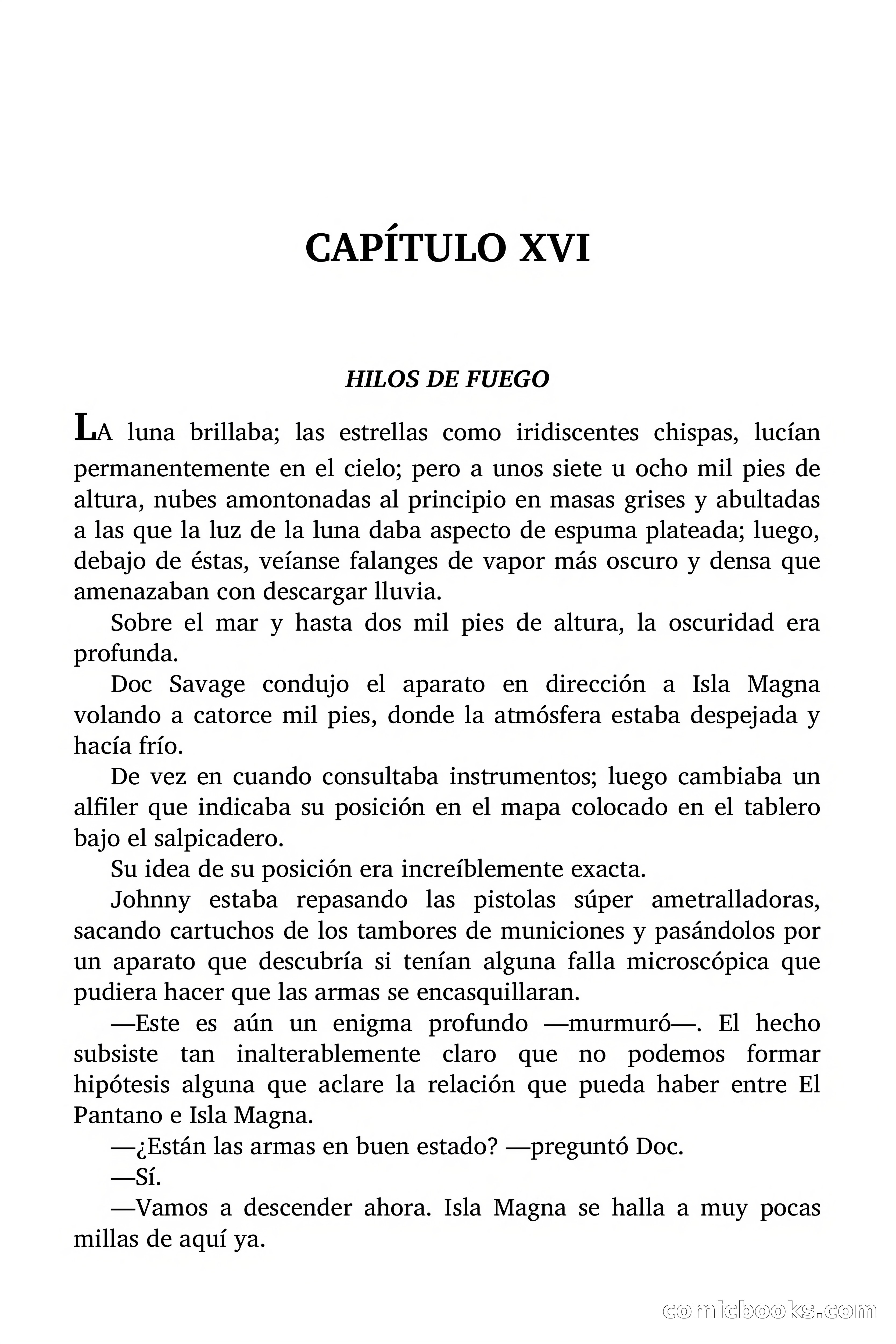 Doc Savage: El mago del mar — page 129 of 154