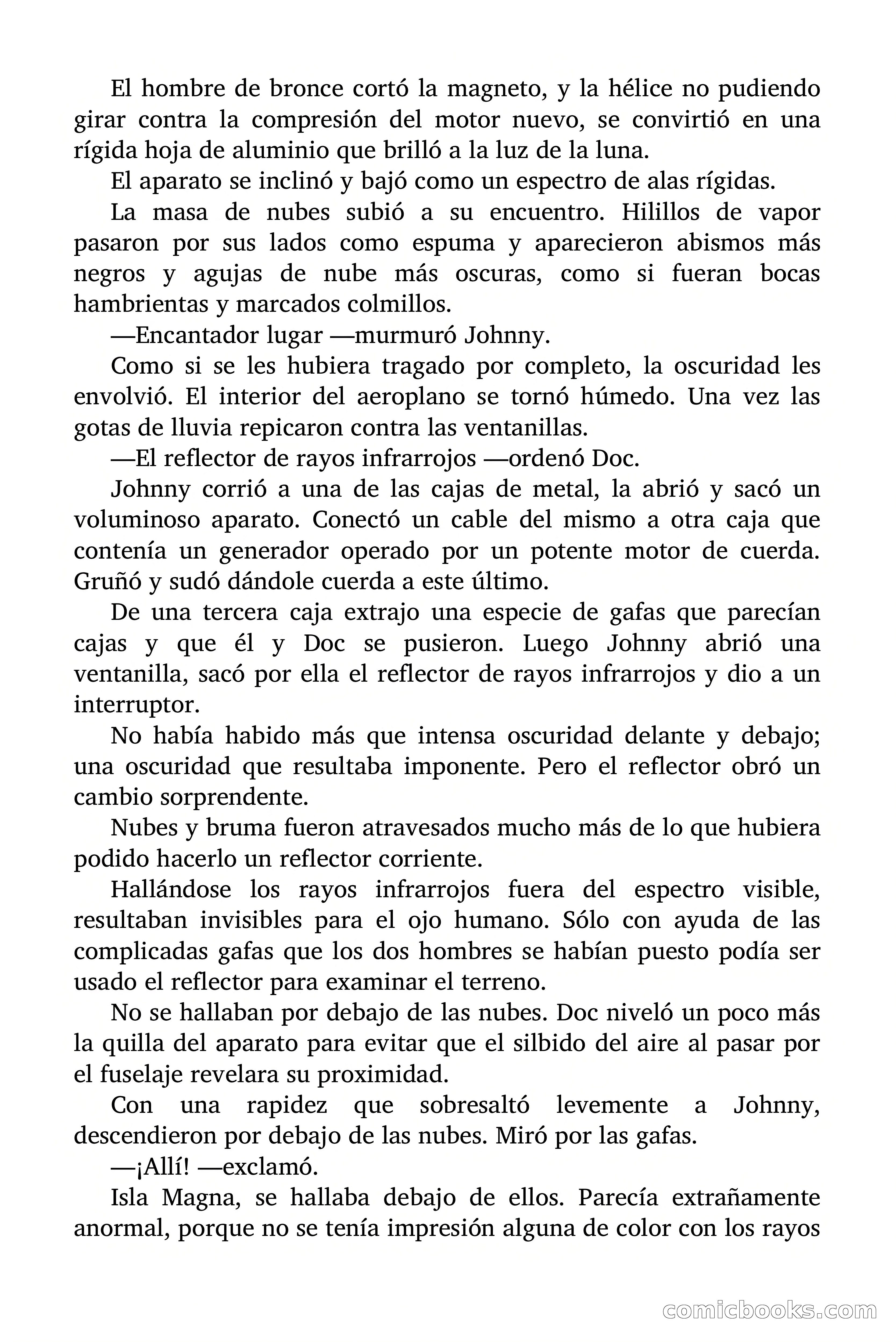 Doc Savage: El mago del mar — page 130 of 154