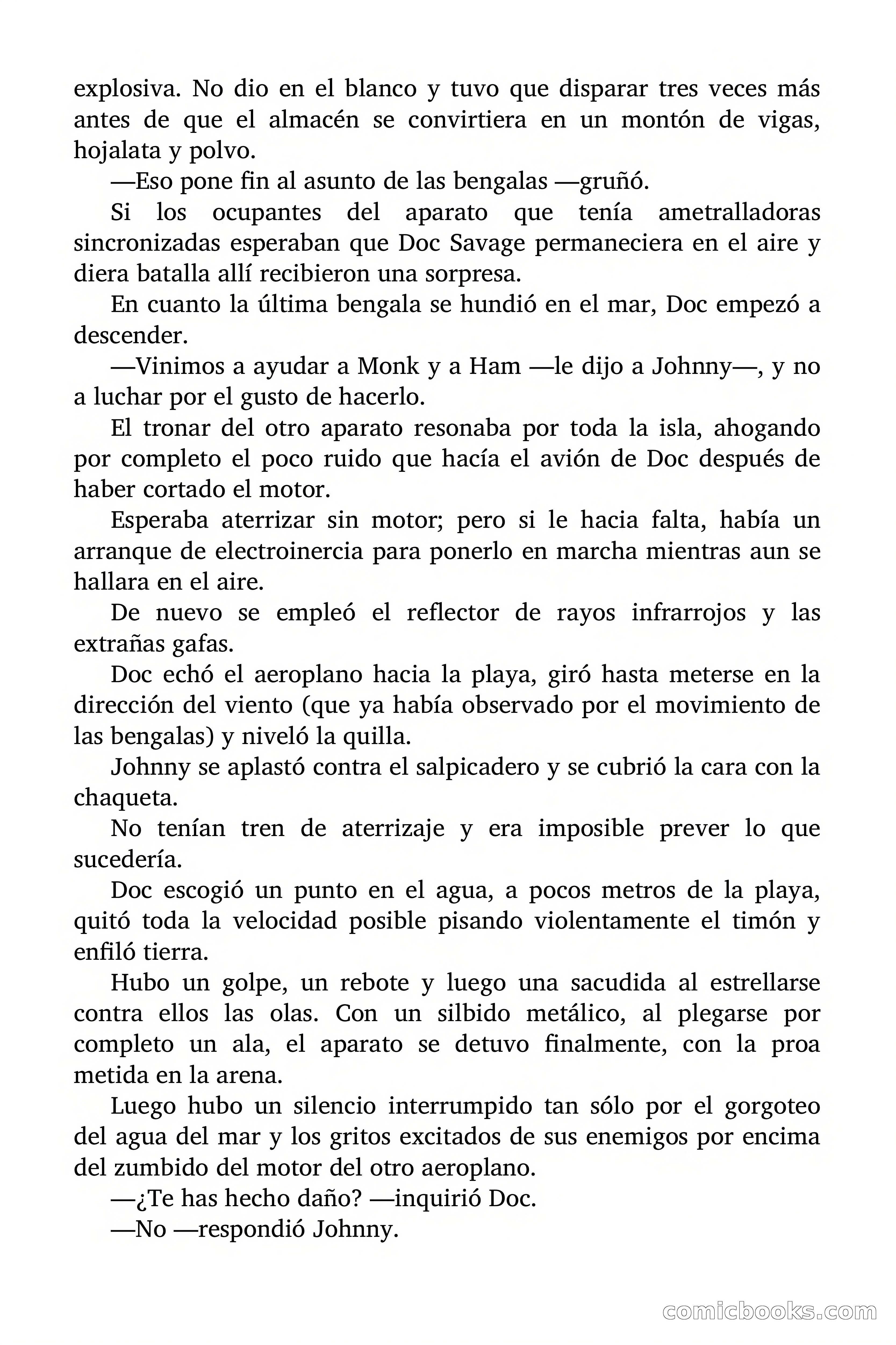 Doc Savage: El mago del mar — page 133 of 154