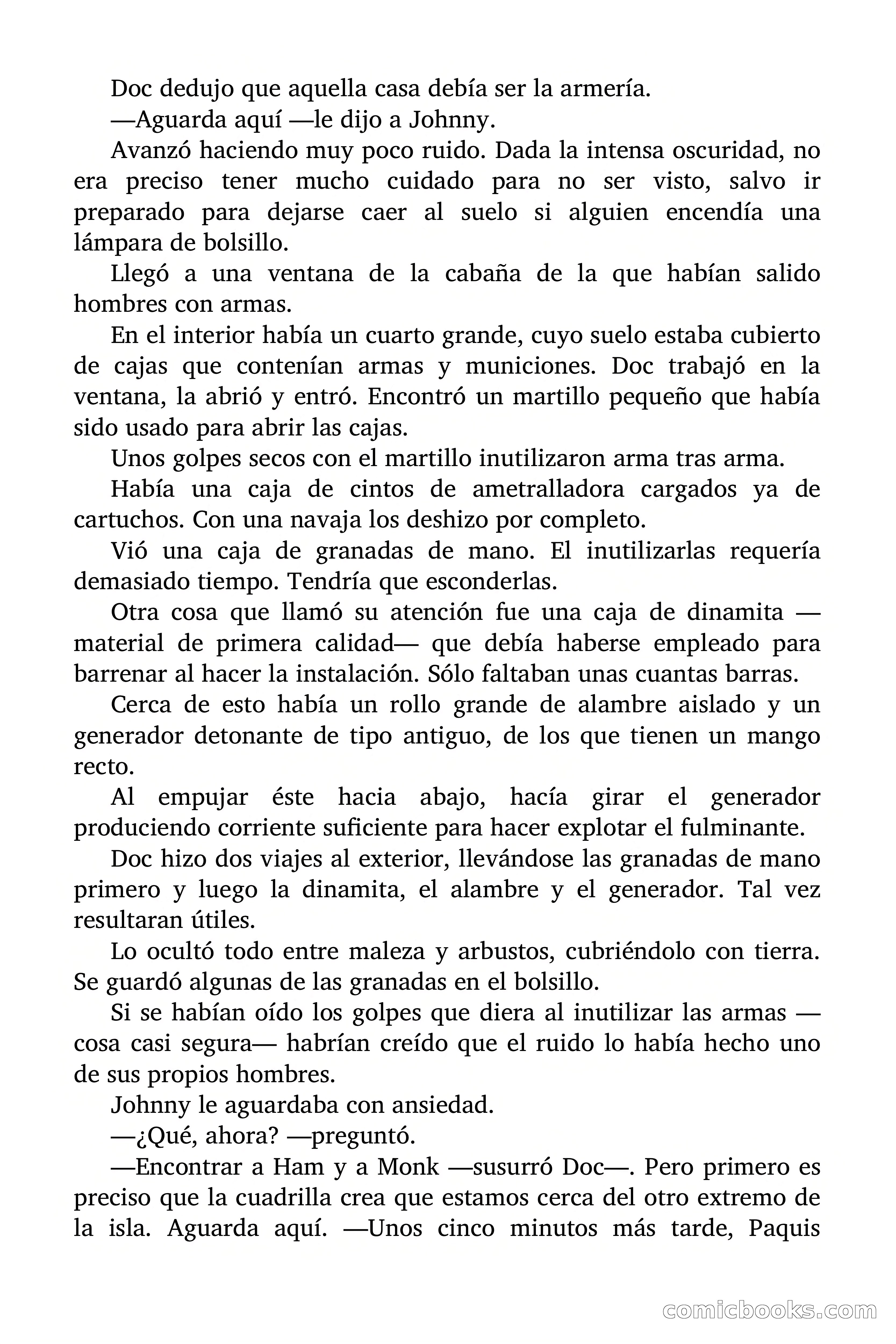 Doc Savage: El mago del mar — page 137 of 154