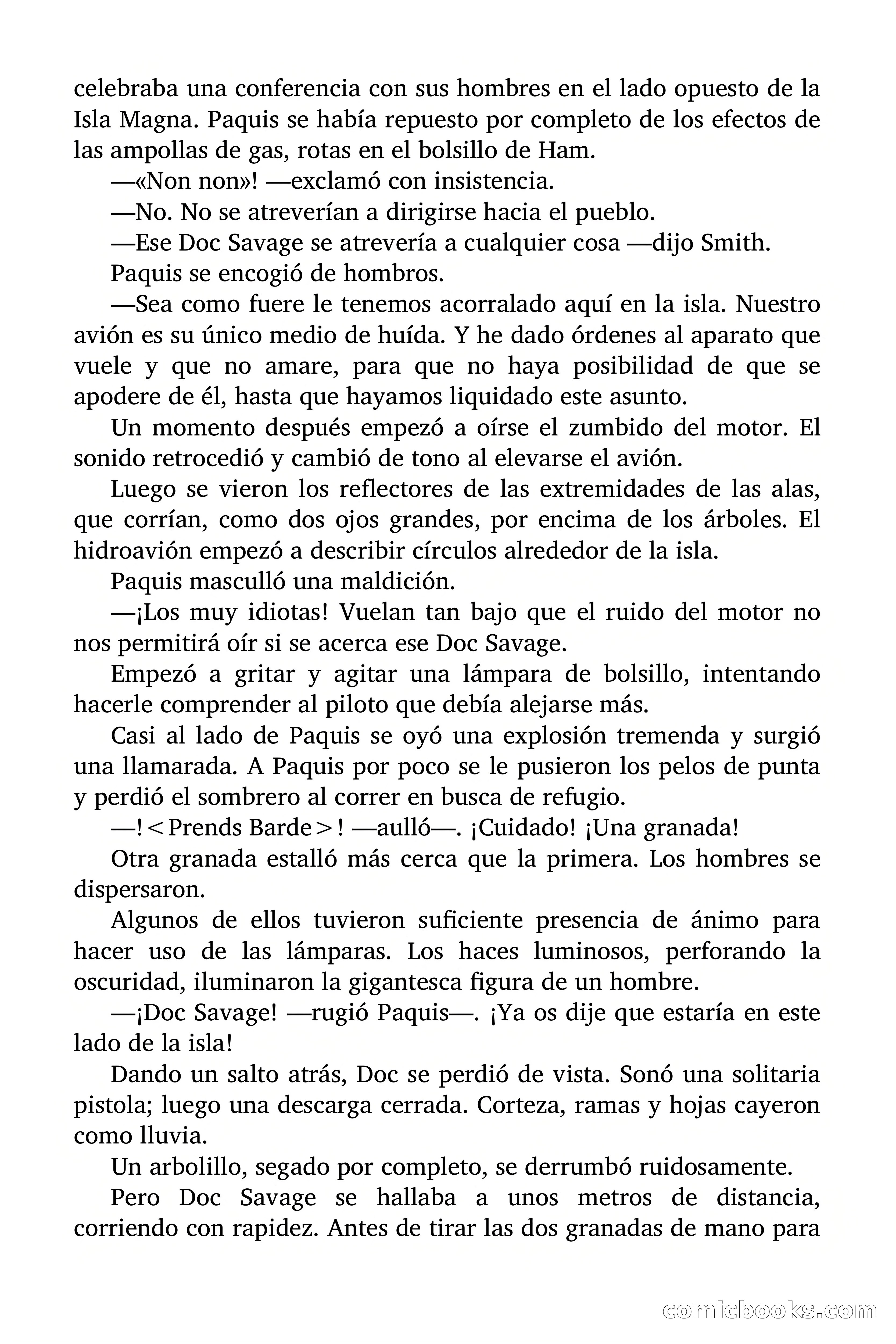Doc Savage: El mago del mar — page 138 of 154