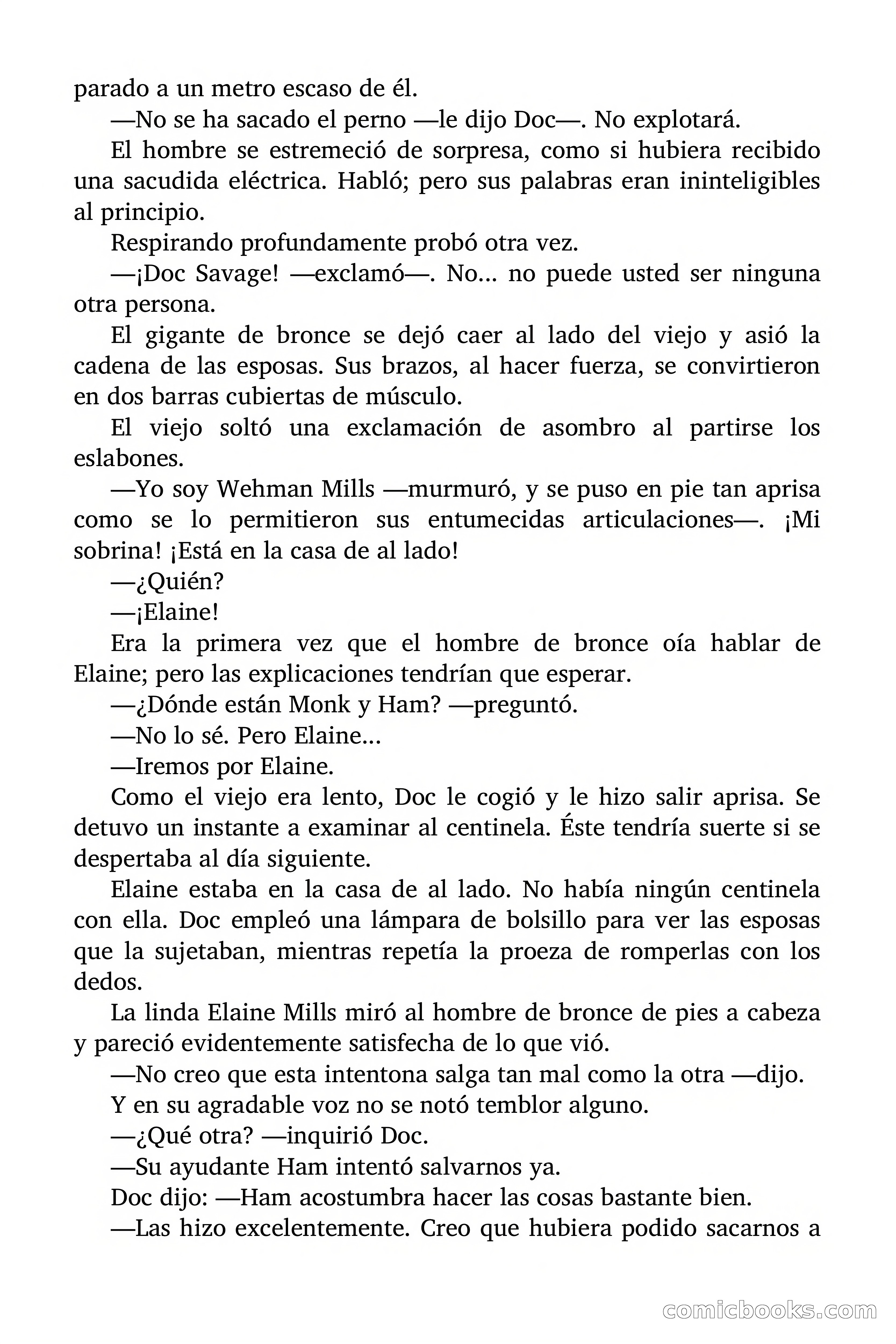 Doc Savage: El mago del mar — page 140 of 154