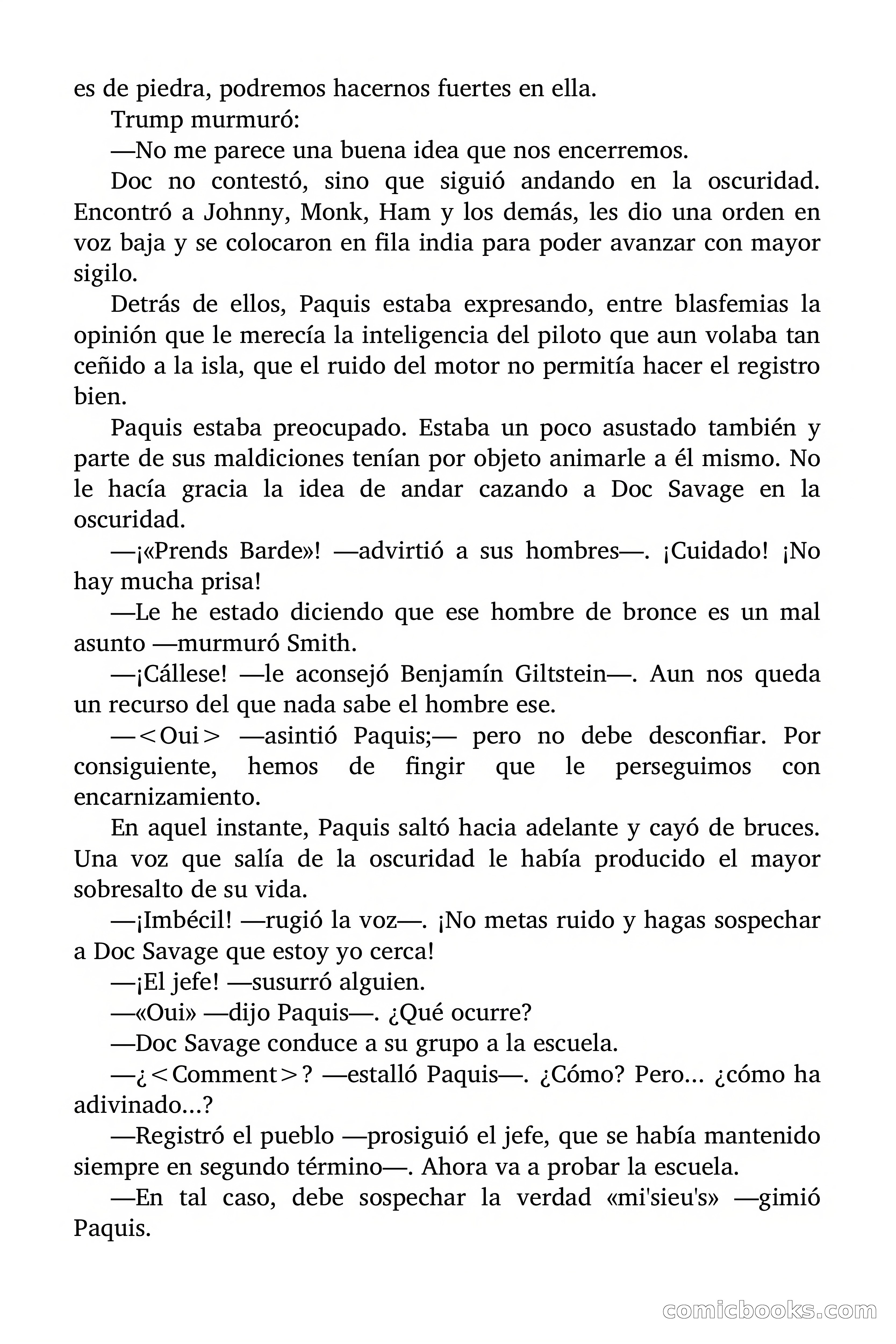Doc Savage: El mago del mar — page 146 of 154
