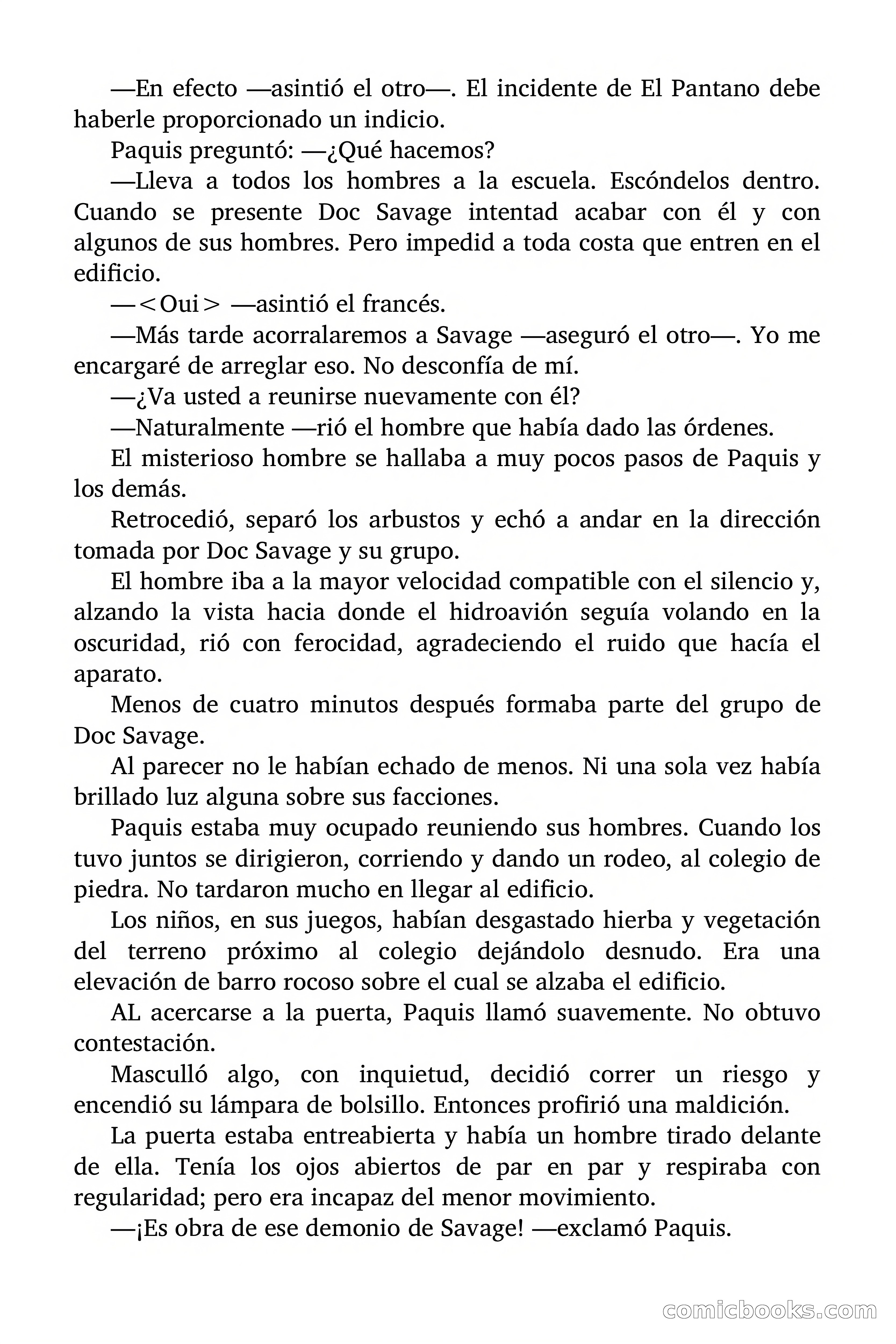 Doc Savage: El mago del mar — page 147 of 154