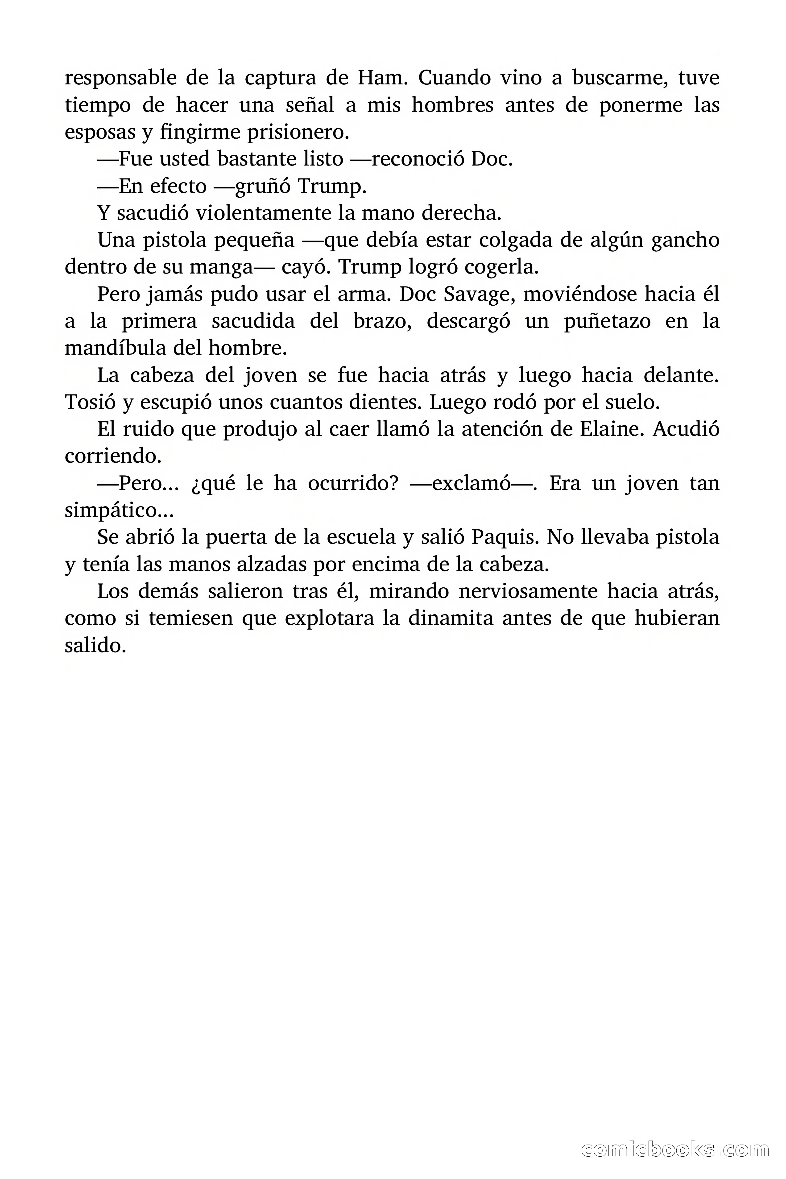 Doc Savage: El mago del mar — page 150 of 154