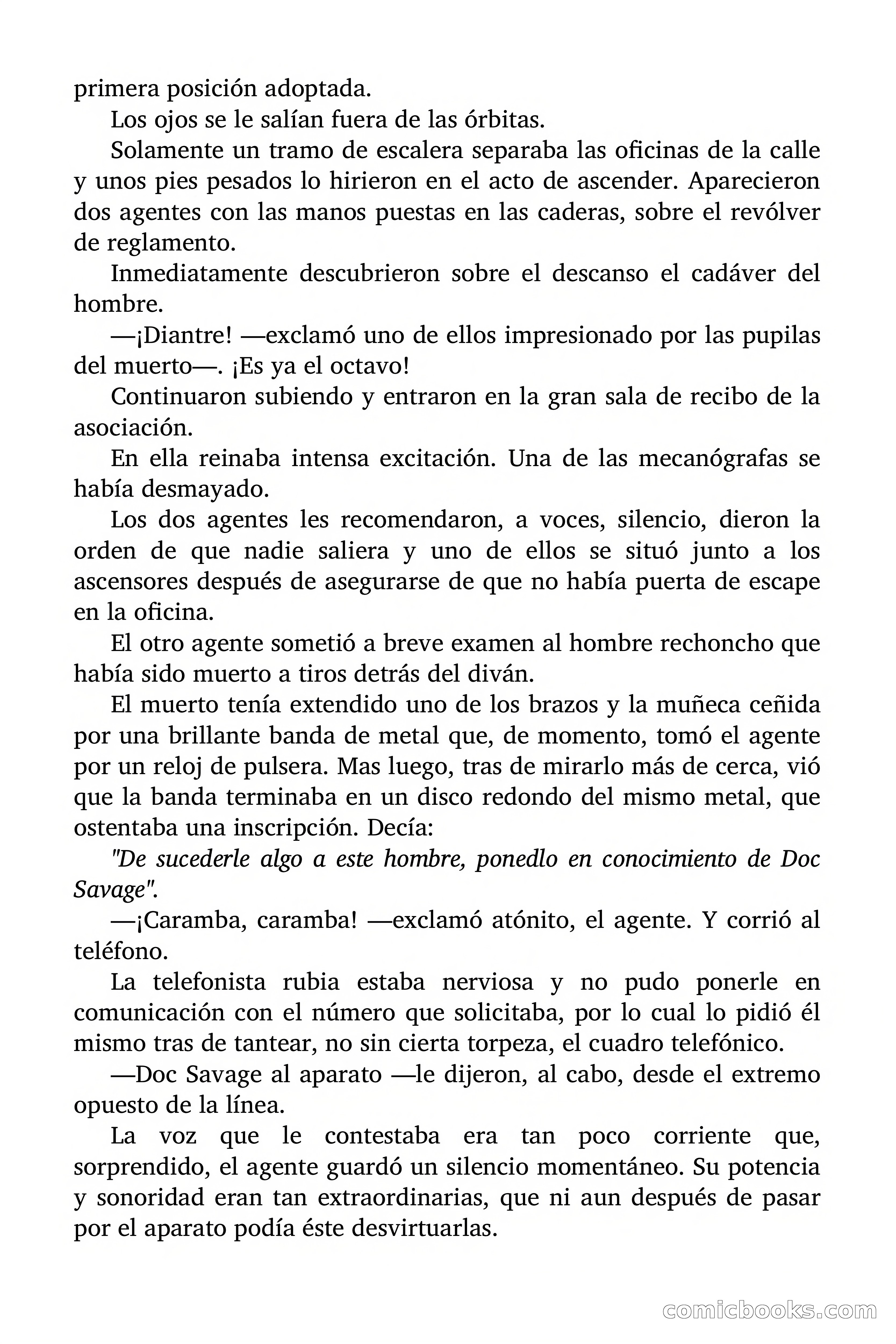 Doc Savage: El Aniquilador — page 7 of 185
