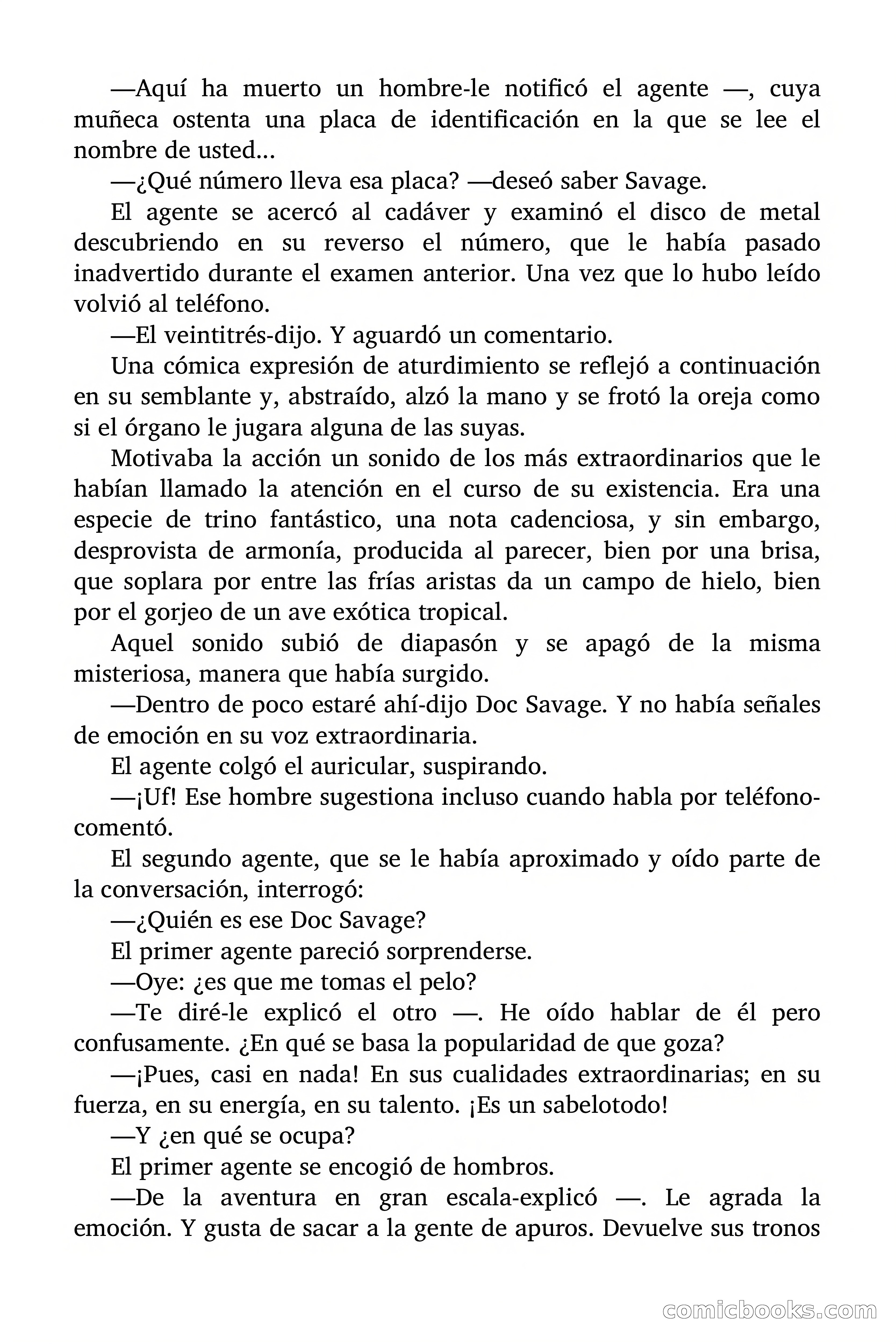 Doc Savage: El Aniquilador — page 8 of 185
