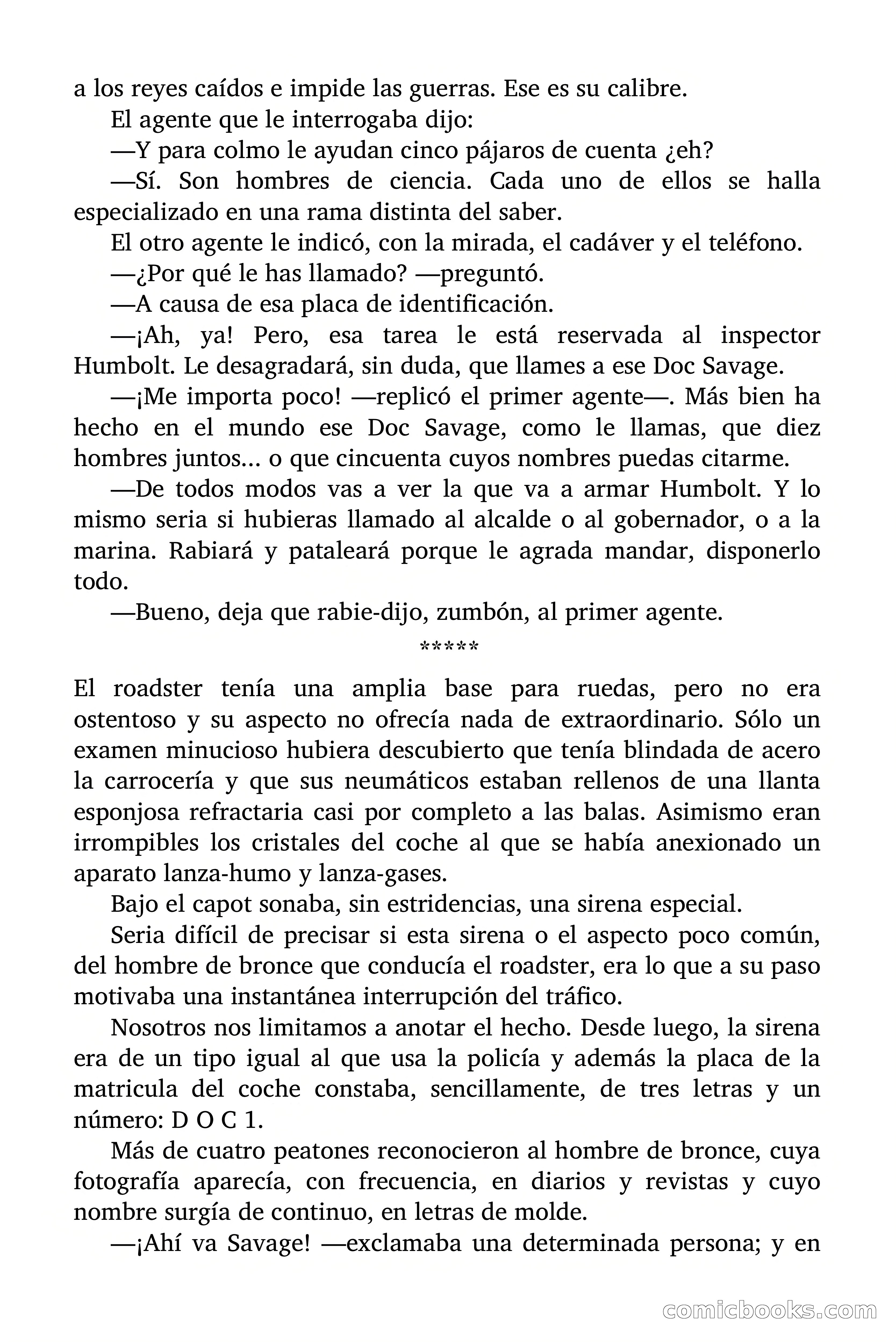 Doc Savage: El Aniquilador — page 9 of 185